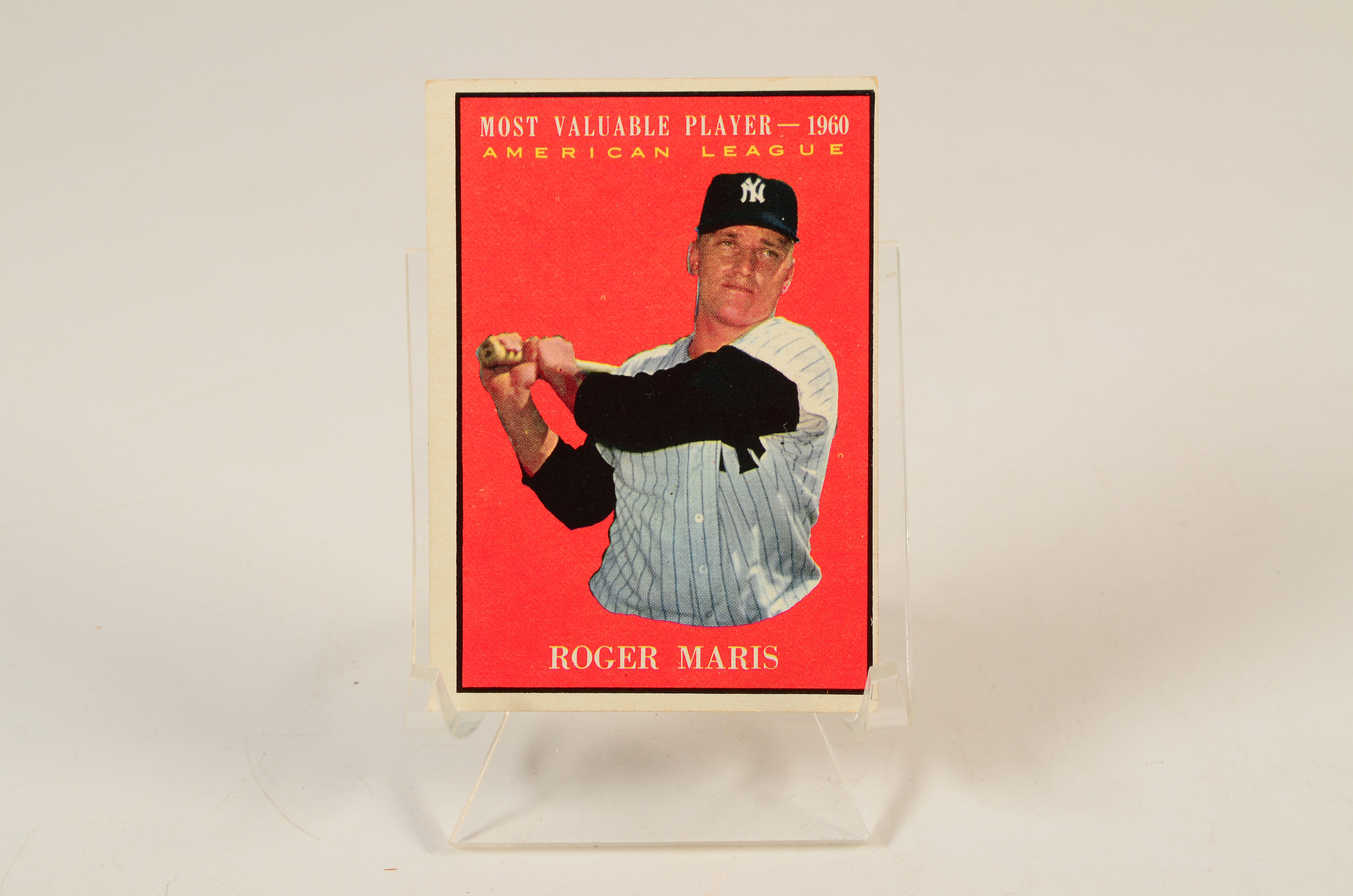 1961 Banks and Maris "MVP" Topps Baseball Cards