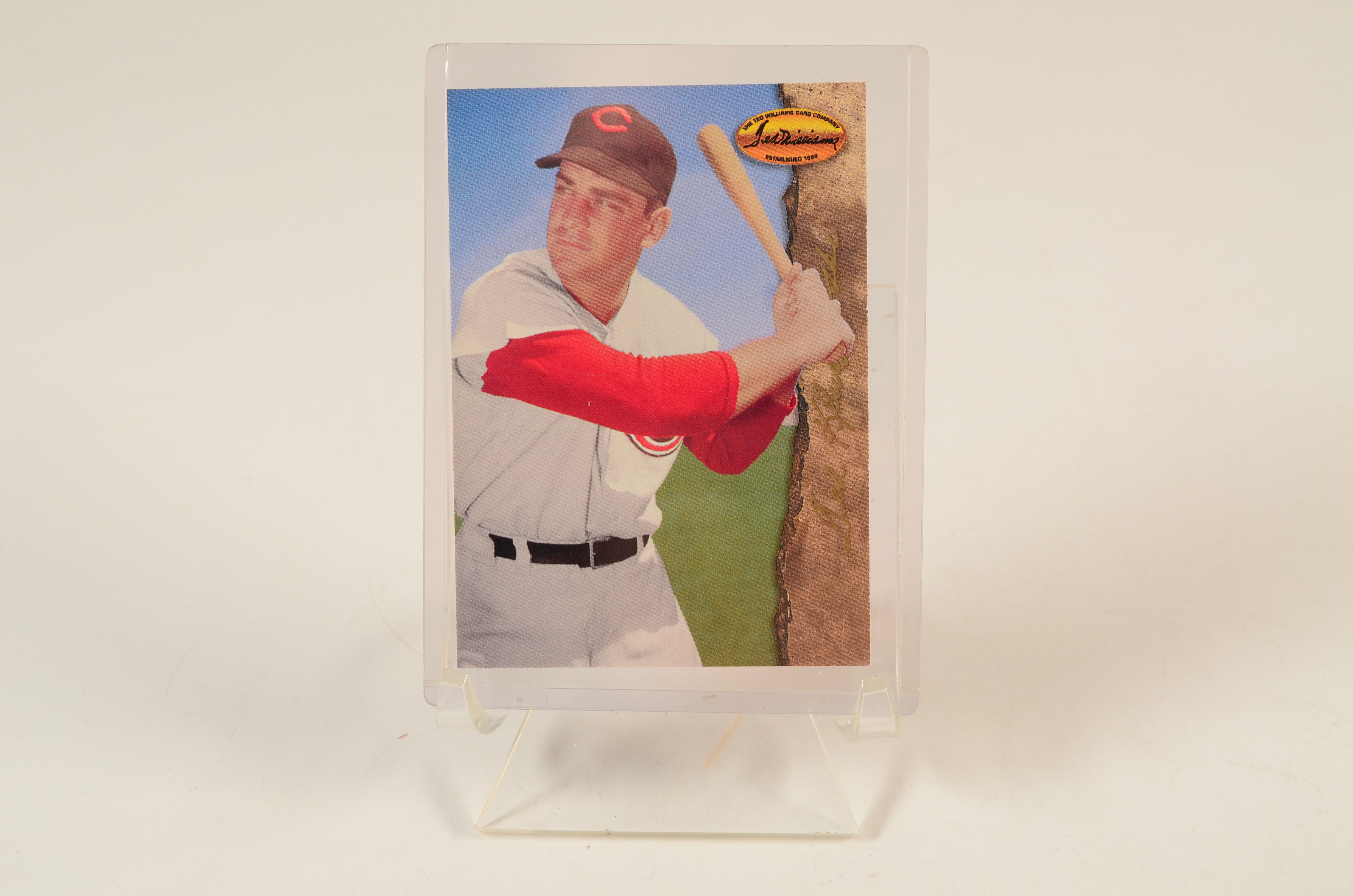 Ted Kluszewski Signed Card and More