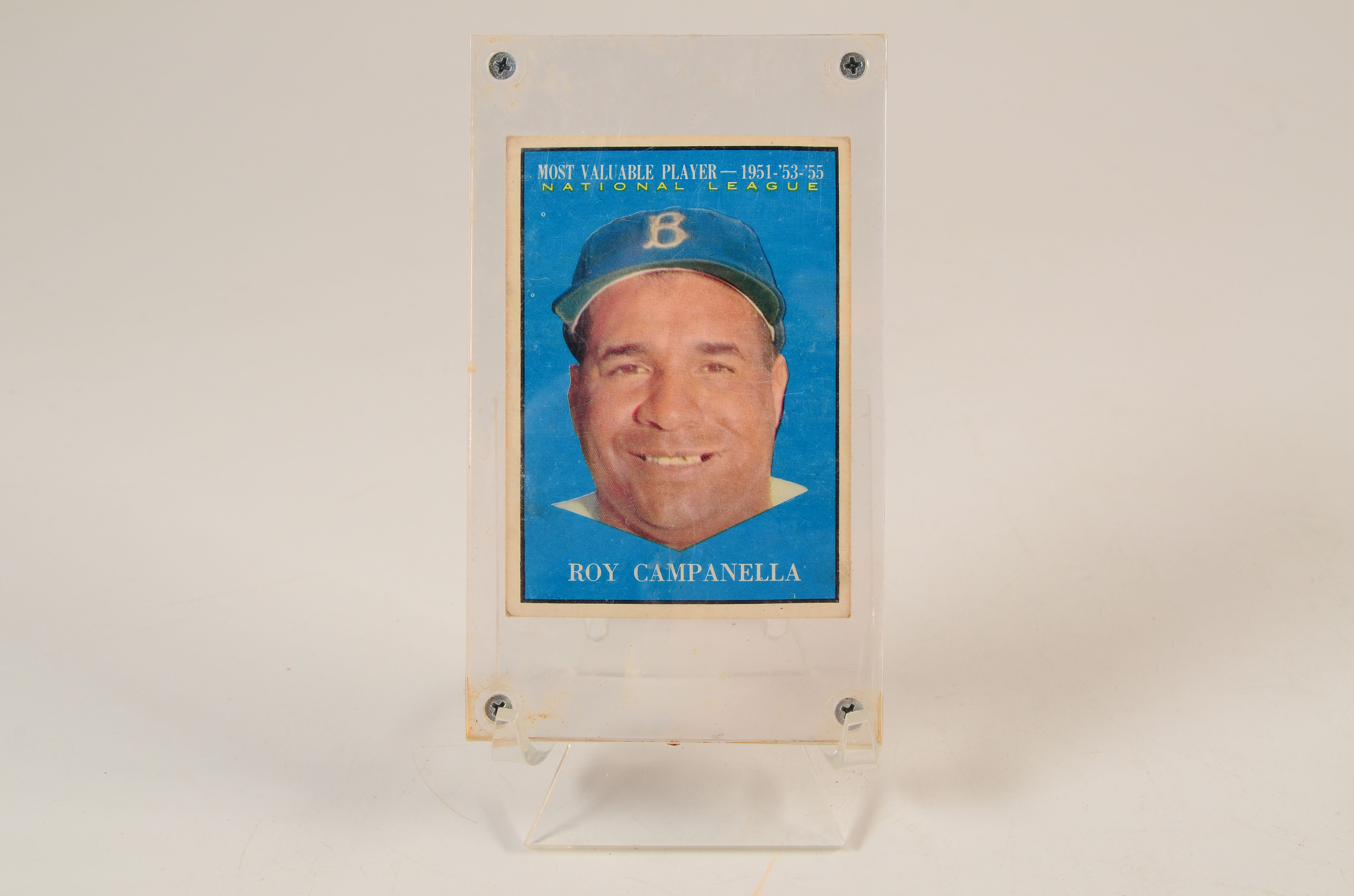 Campanella and McCovey Topps 1961 Baseball Cards