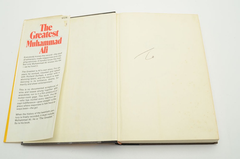 Muhammad Ali Signed "The Greatest: My Own Story"