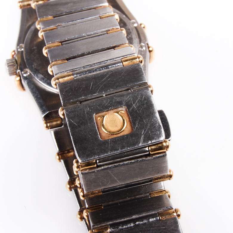 Omega Constellation Two-Tone Stainless Steel Watch