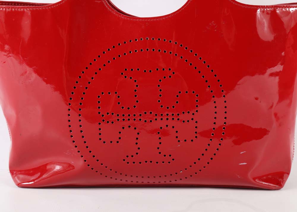 Tory Burch Red Patent Handbag