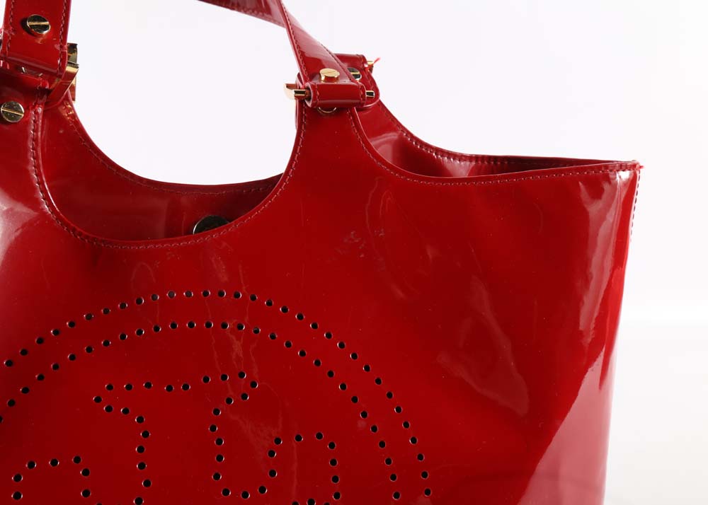Tory Burch Red Patent Handbag