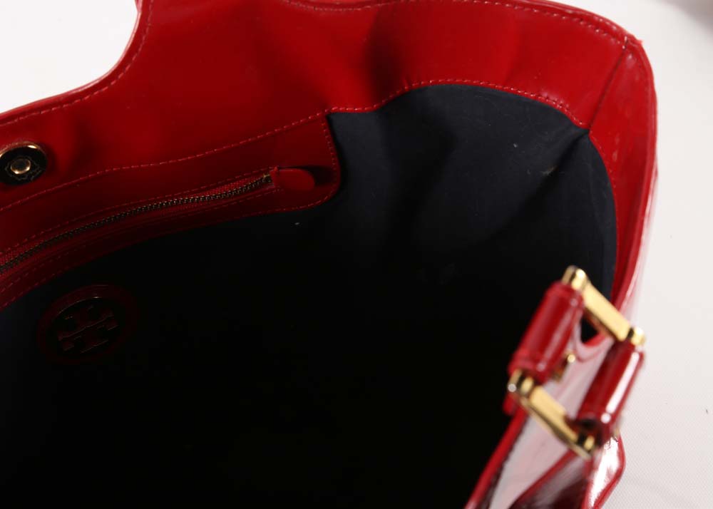 Tory Burch Red Patent Handbag