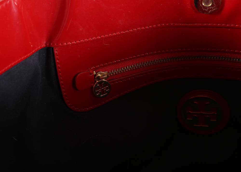 Tory Burch Red Patent Handbag