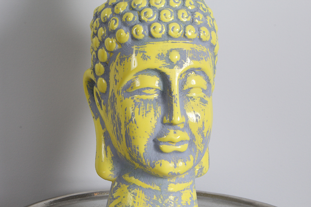 Buddha Head Sculpture