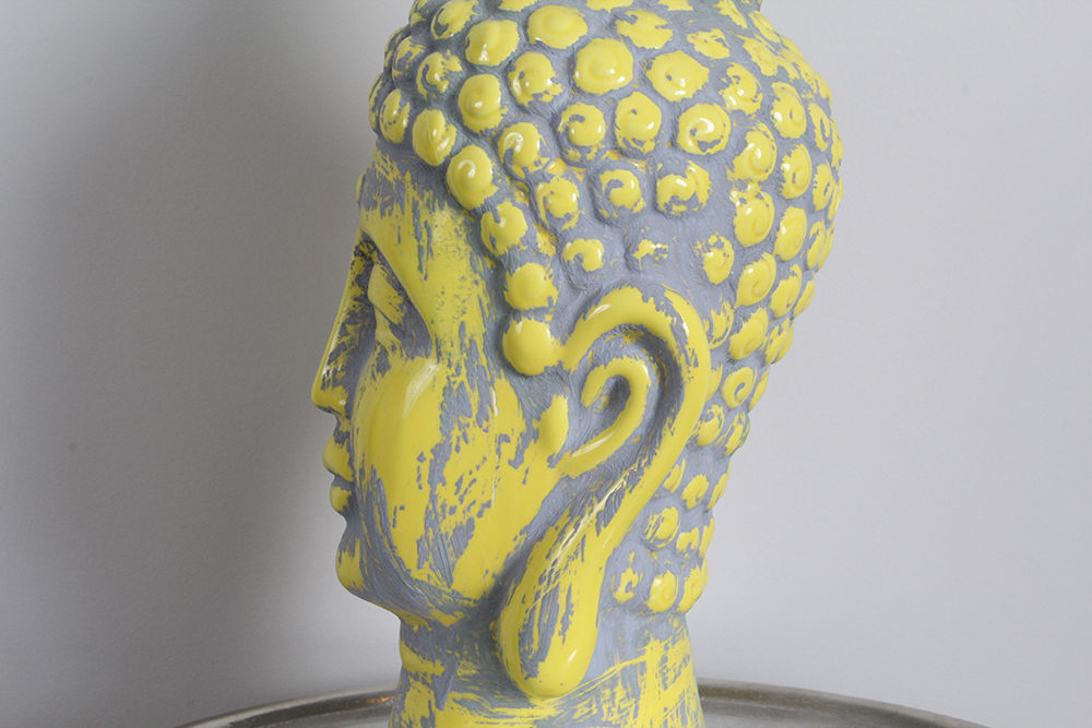 Buddha Head Sculpture