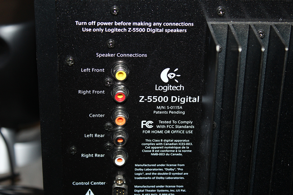 Logitech Z‑5500 Digital Surround Sound Speaker System