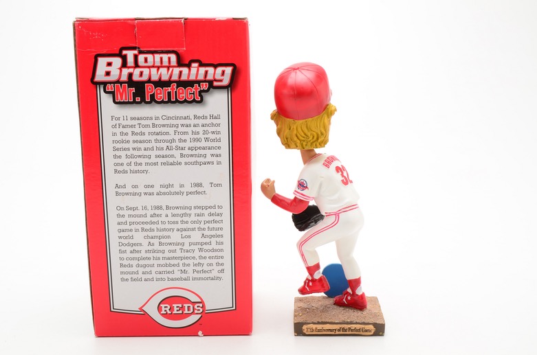 Browning, Bailey, Kearns and Griffey Jr. Bobbleheads