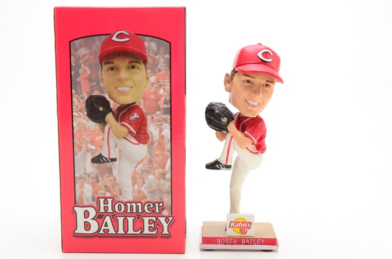 Browning, Bailey, Kearns and Griffey Jr. Bobbleheads