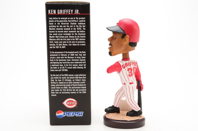 Browning, Bailey, Kearns and Griffey Jr. Bobbleheads