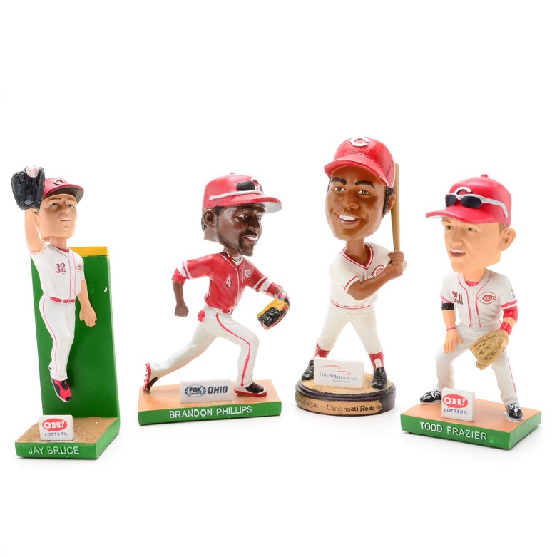 Frazier, Bruce, Phillips and Morgan Bobbleheads