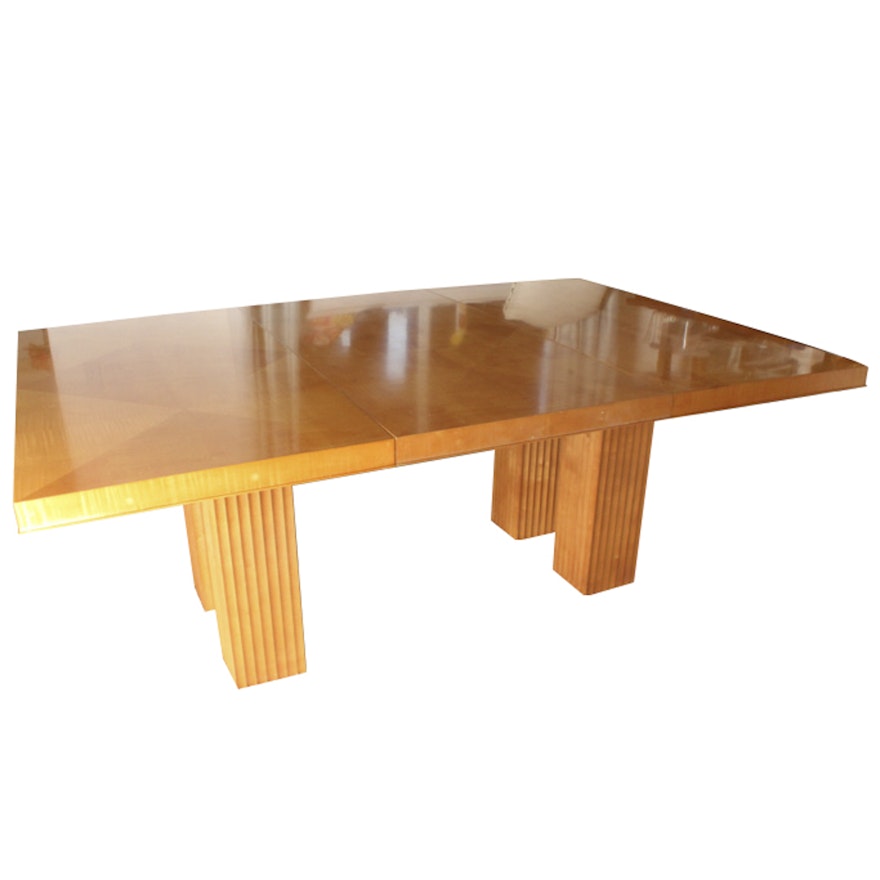 Baker Furniture Parquetry Top Dining Table