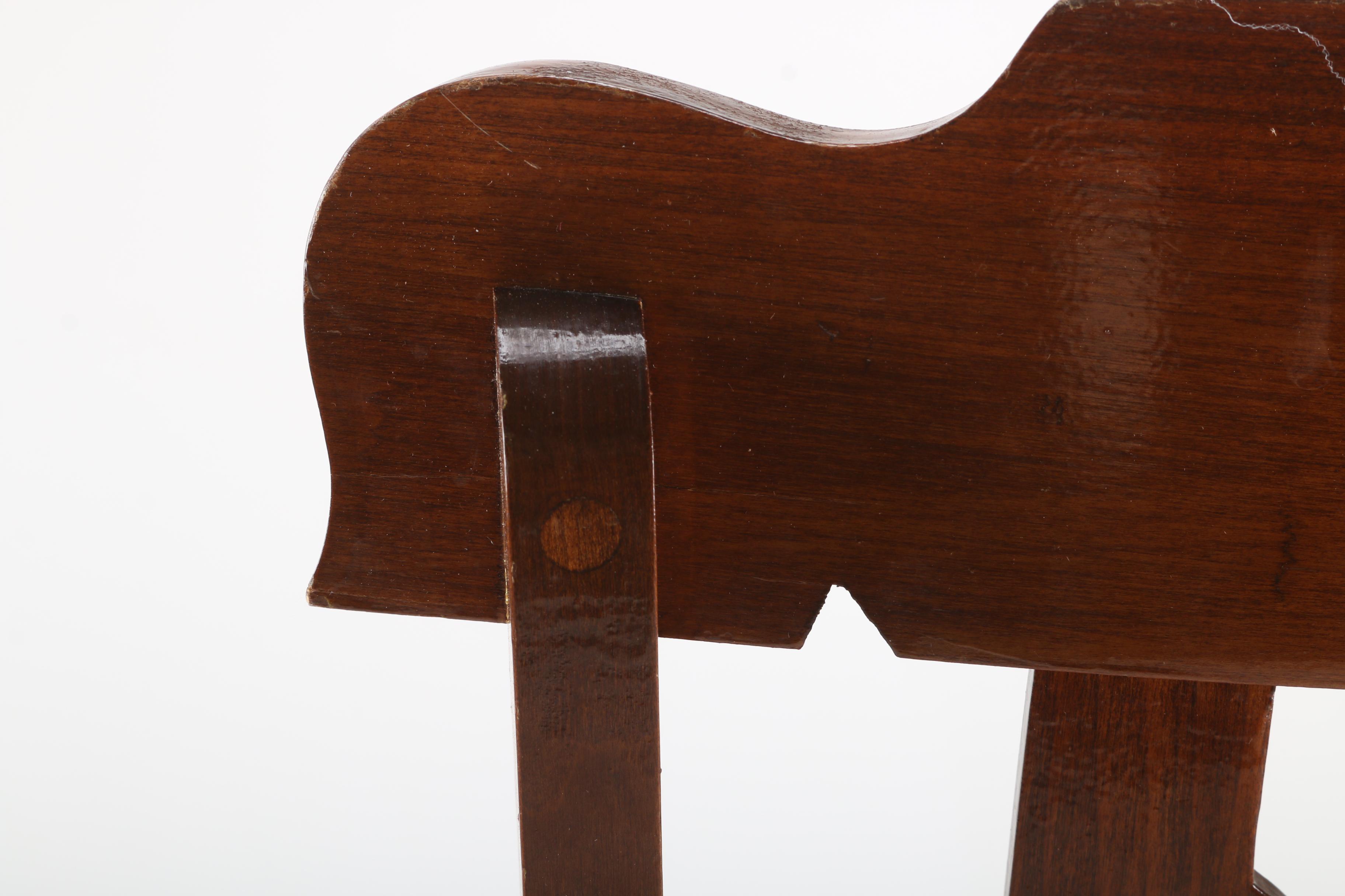 Vintage Miniature Rocking Chair