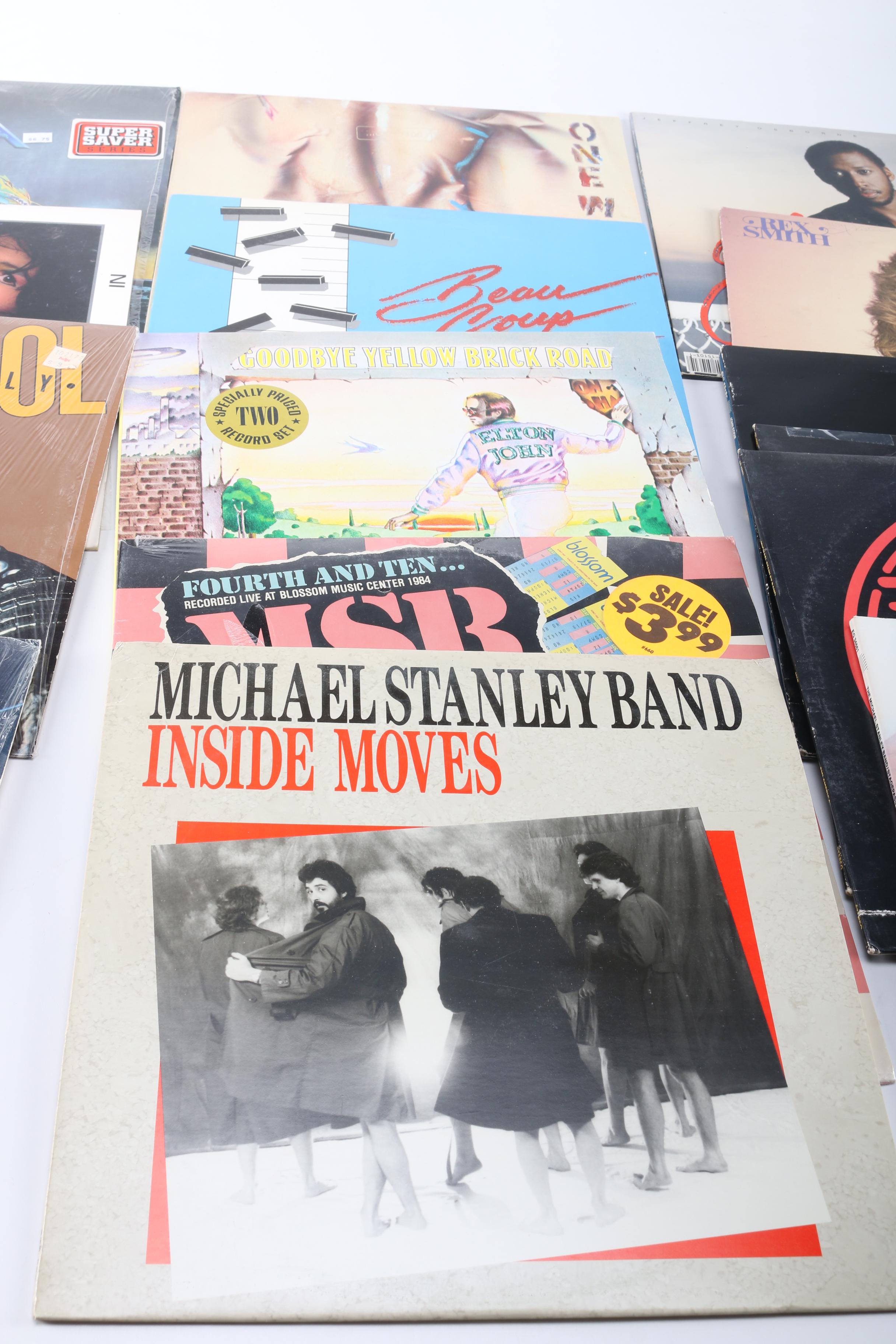 Fleetwood Mac, Van Halen and Other Rock/Pop LPs