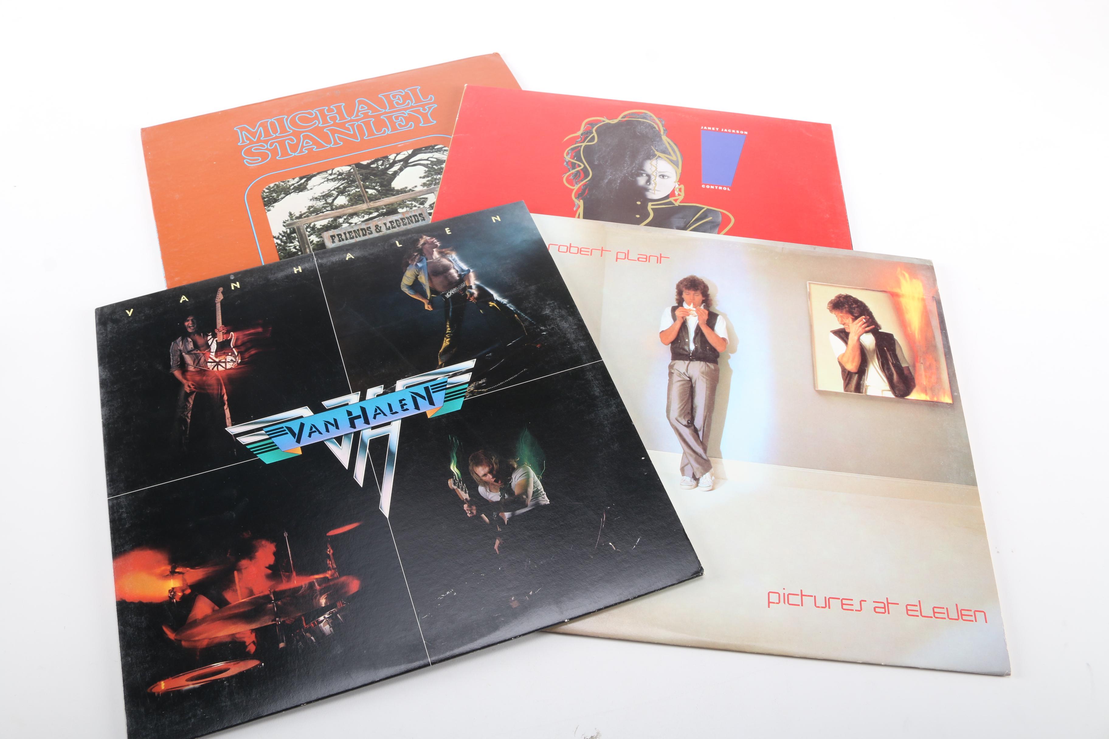 Fleetwood Mac, Van Halen and Other Rock/Pop LPs