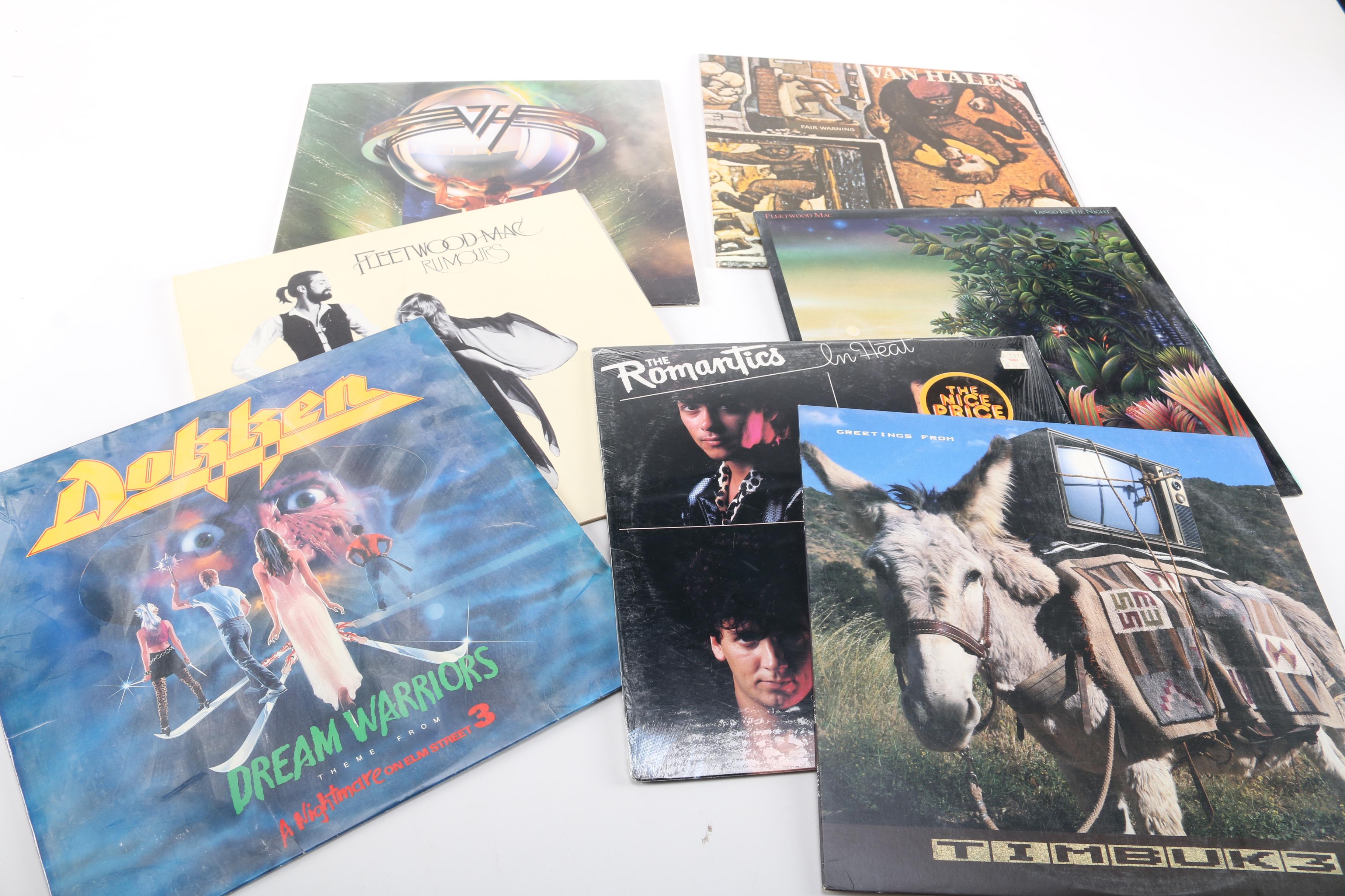 Fleetwood Mac, Van Halen and Other Rock/Pop LPs