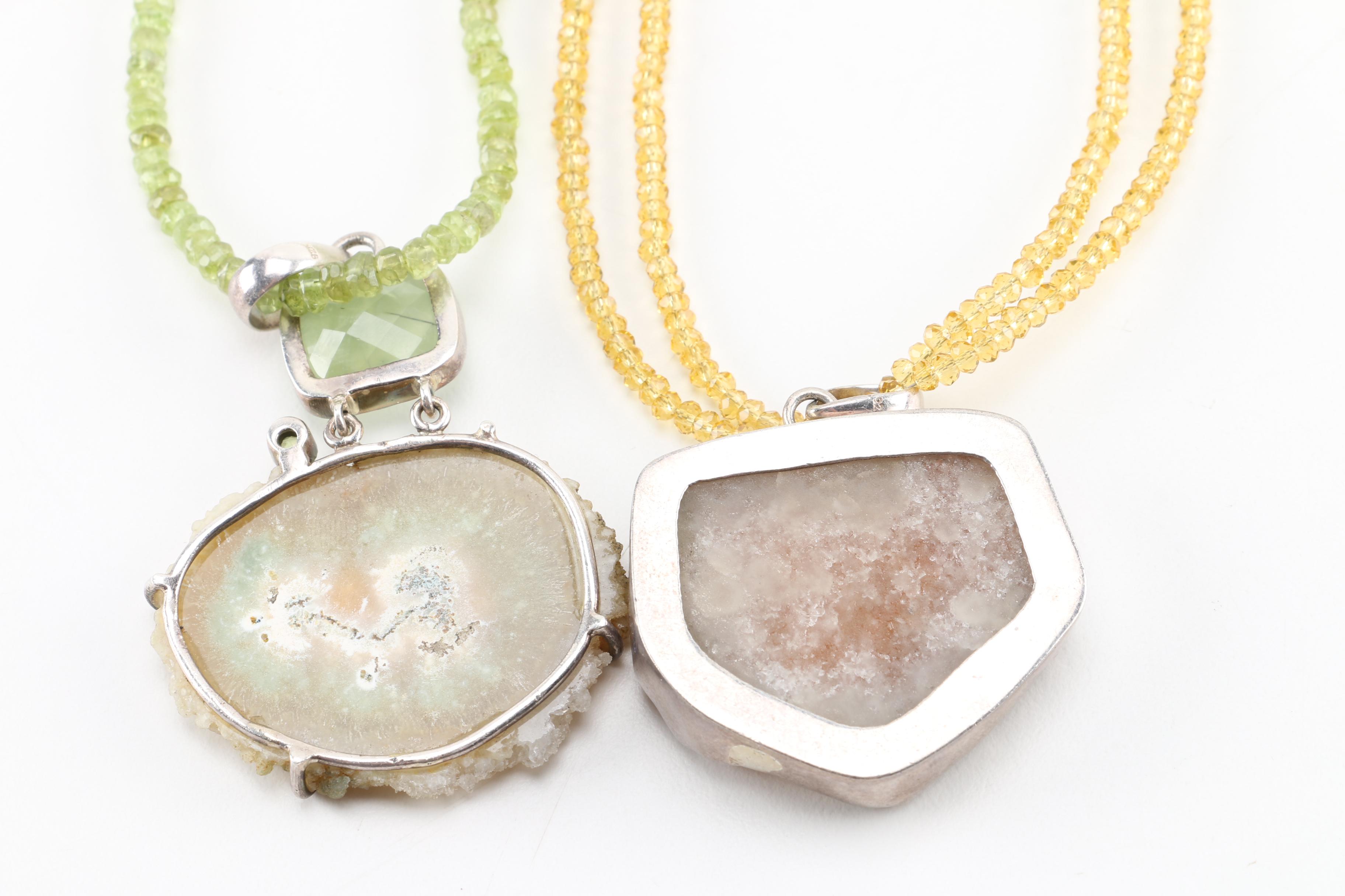 Selection of Sterling Silver and Stone Jewelry