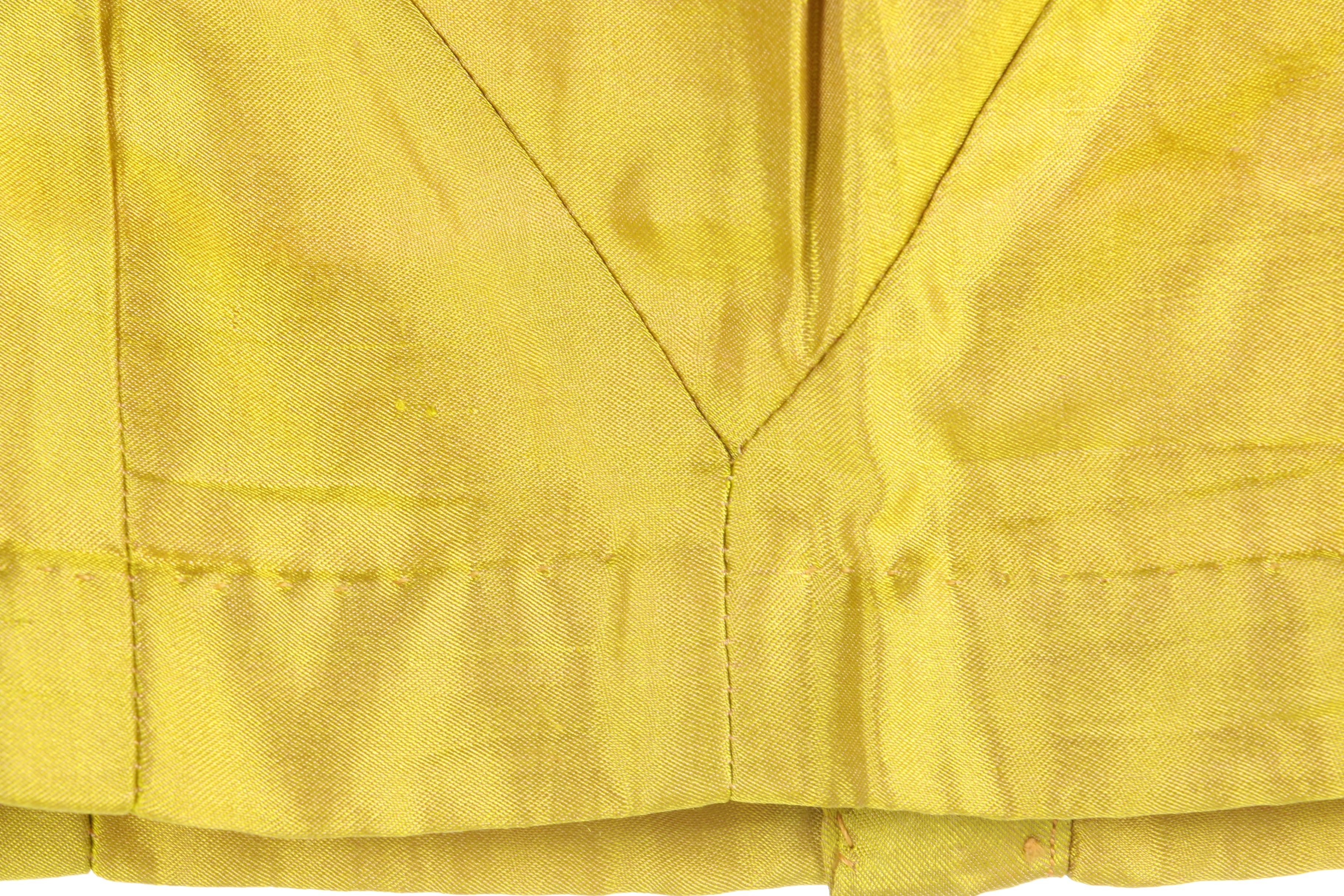 Assortment of Women's Chartreuse and Purple Saris