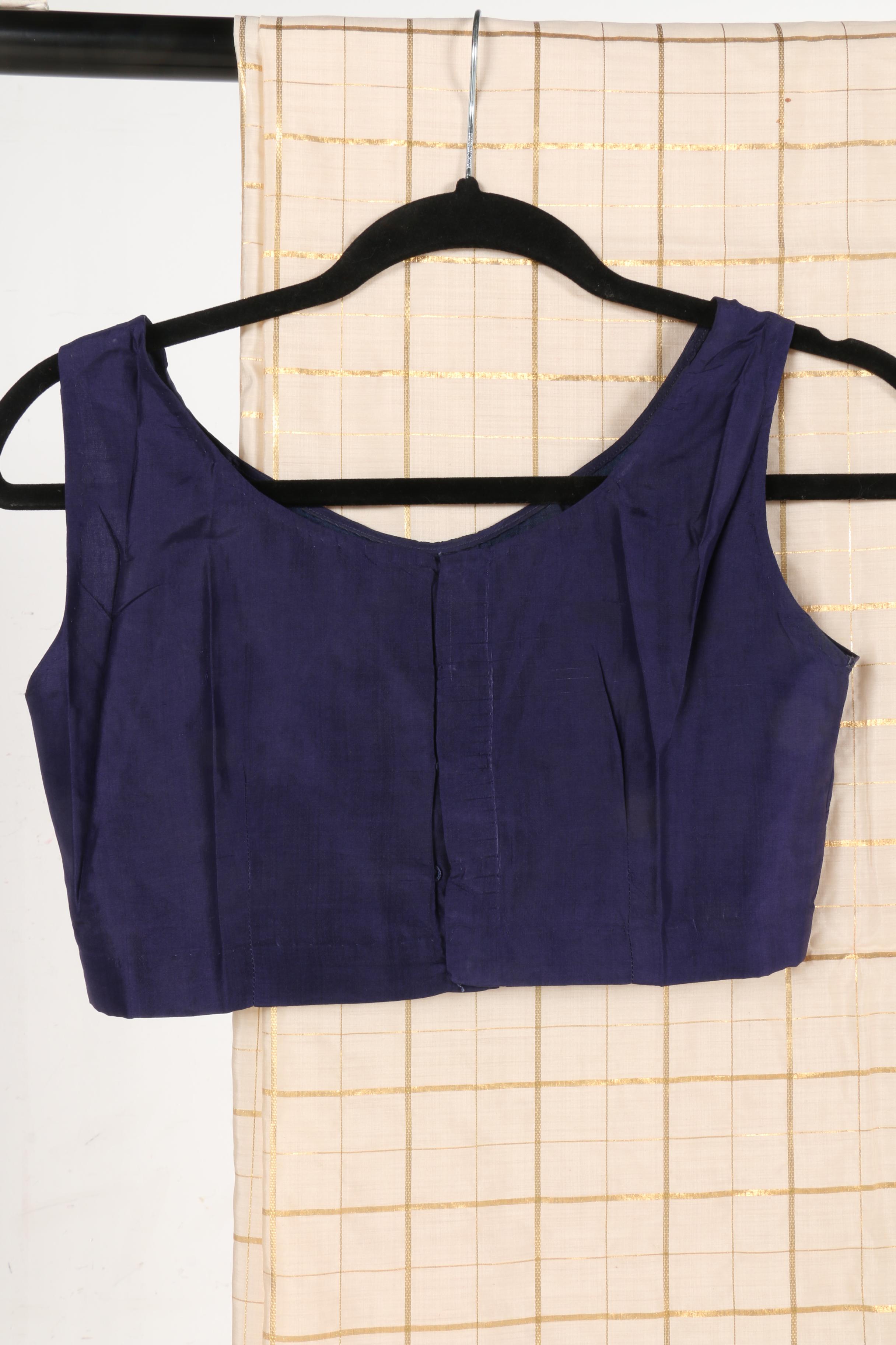 Assortment of Women's Chartreuse and Purple Saris