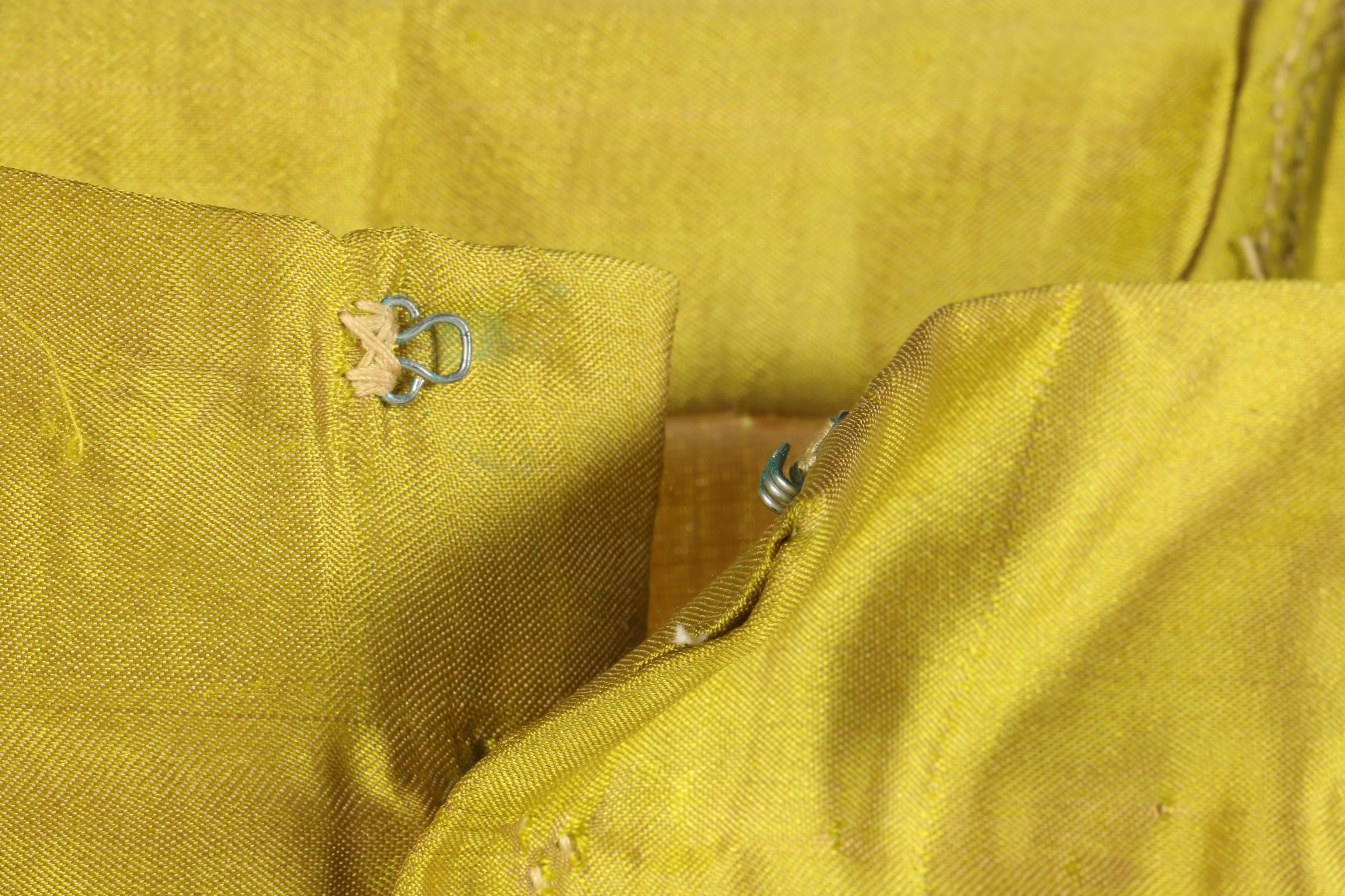 Assortment of Women's Chartreuse and Purple Saris