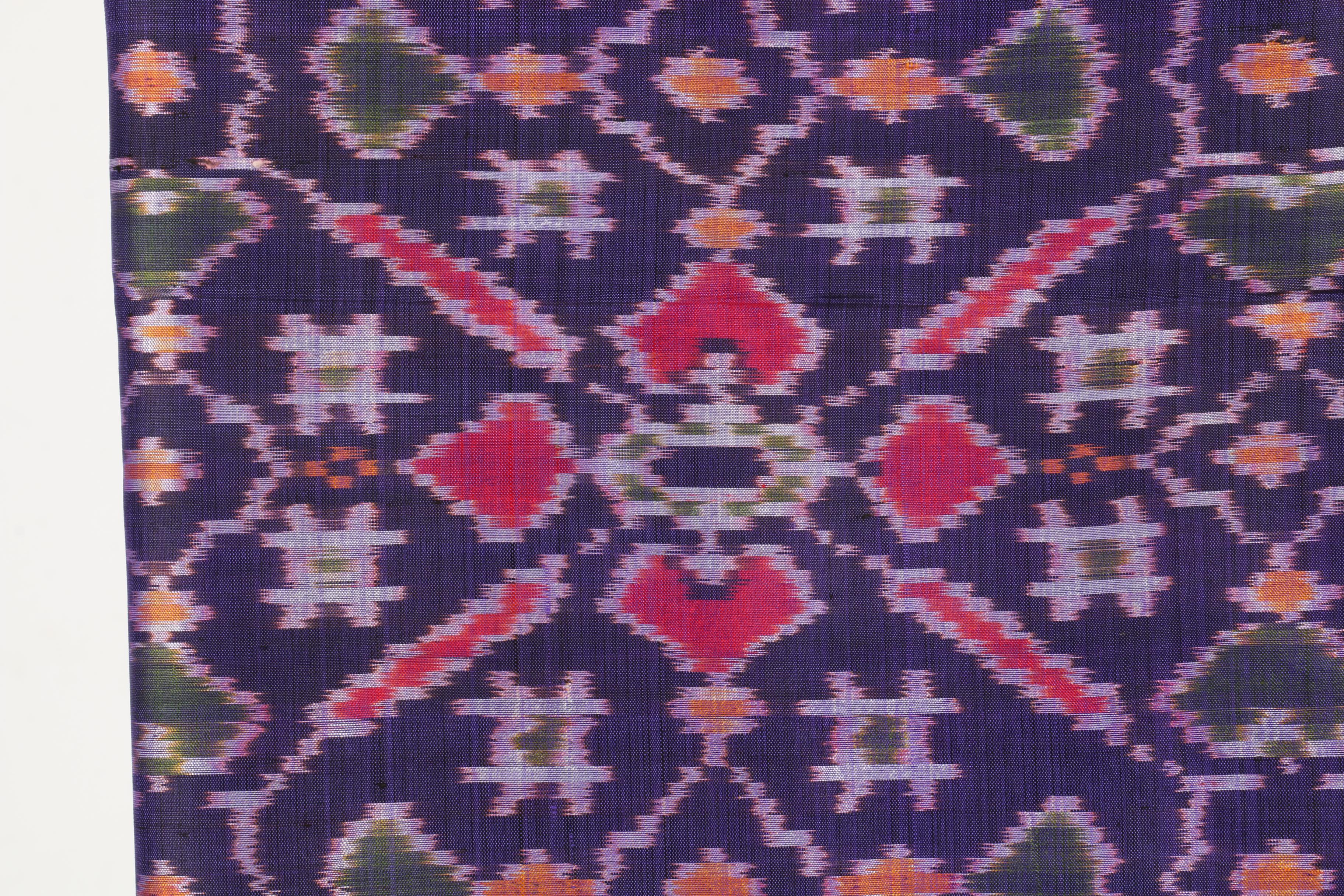 Assortment of Women's Chartreuse and Purple Saris