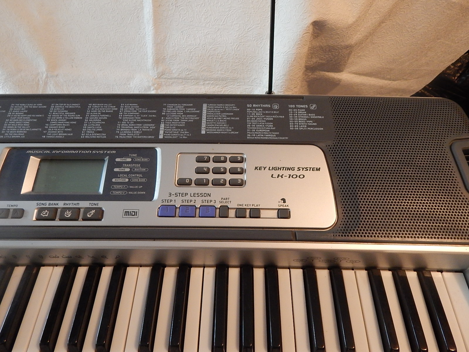 Casio Keyboard and Stand