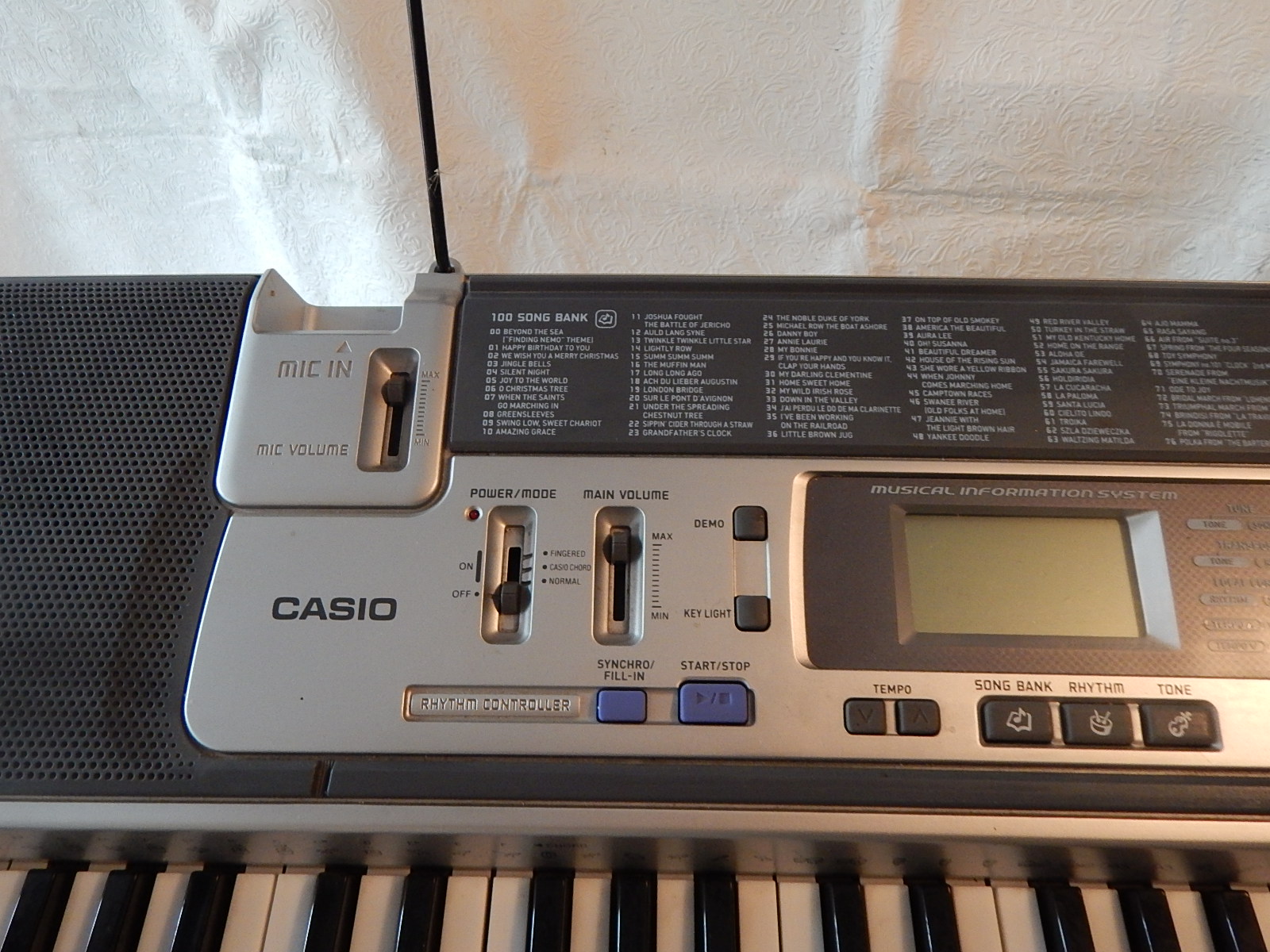 Casio Keyboard and Stand