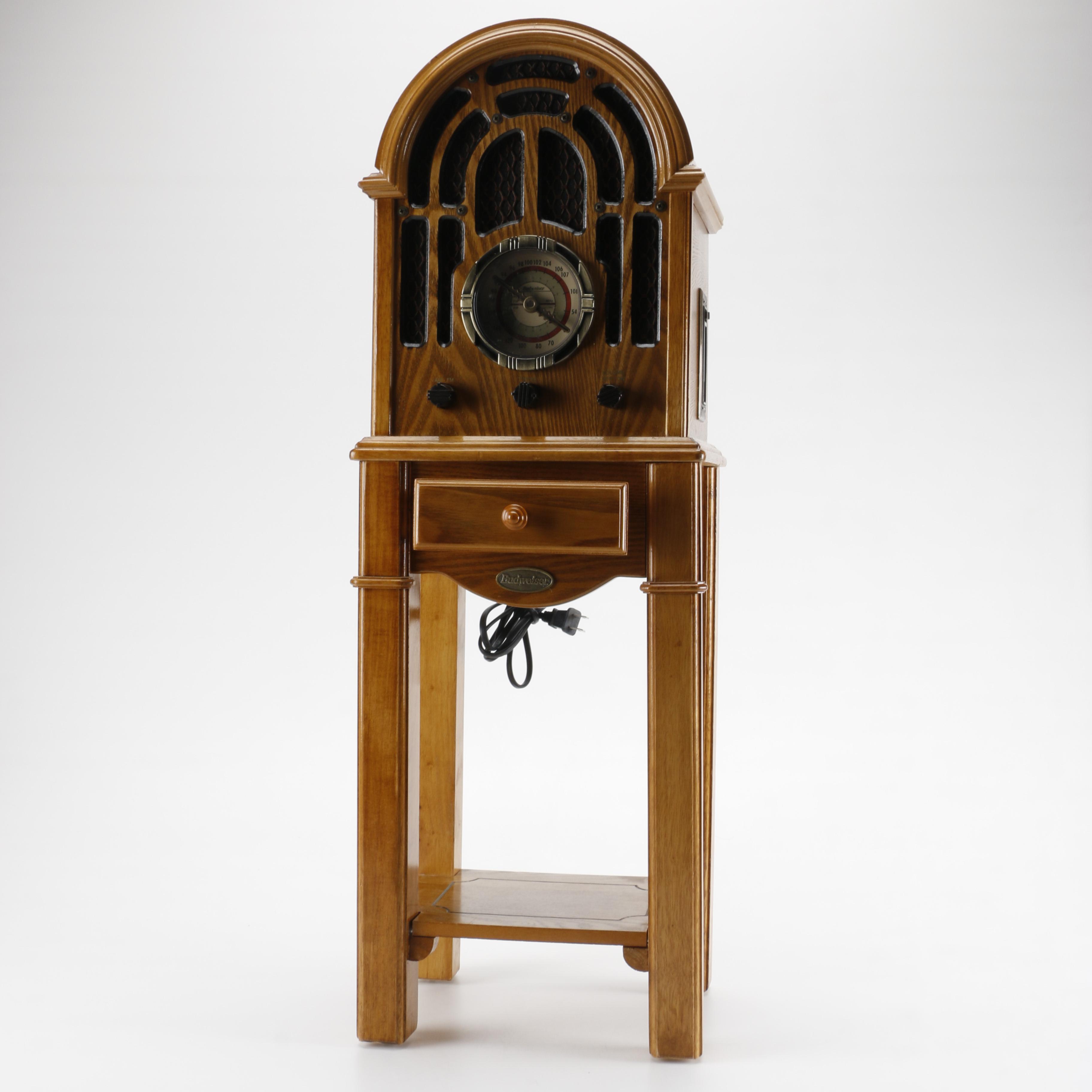 Faux Vintage Crosley Budweiser Collector's Edition Cassette Radio