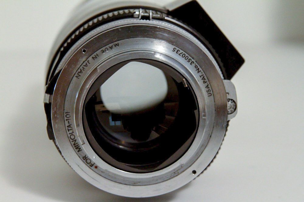 1960s Minolta SRT-101 Camera and Accessories