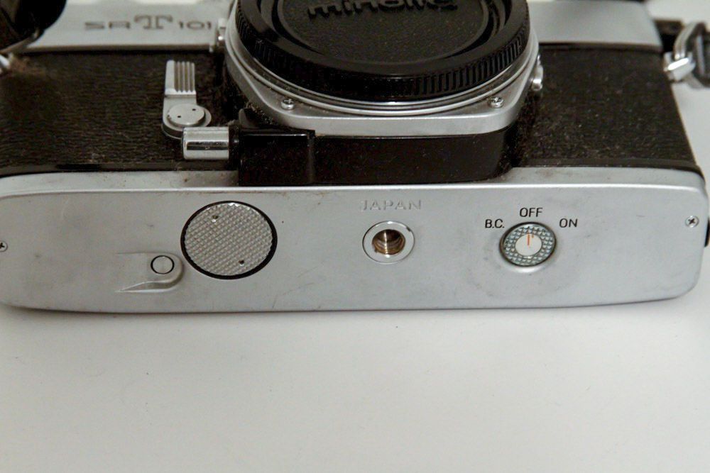 1960s Minolta SRT-101 Camera and Accessories