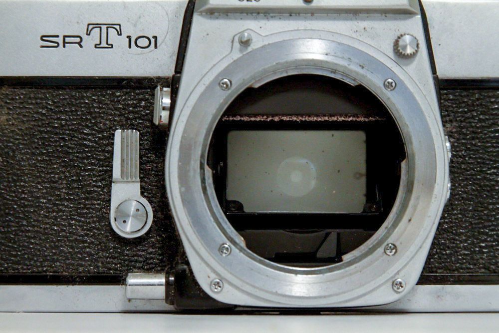 1960s Minolta SRT-101 Camera and Accessories