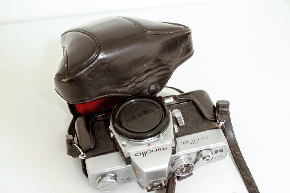 1960s Minolta SRT-101 Camera and Accessories