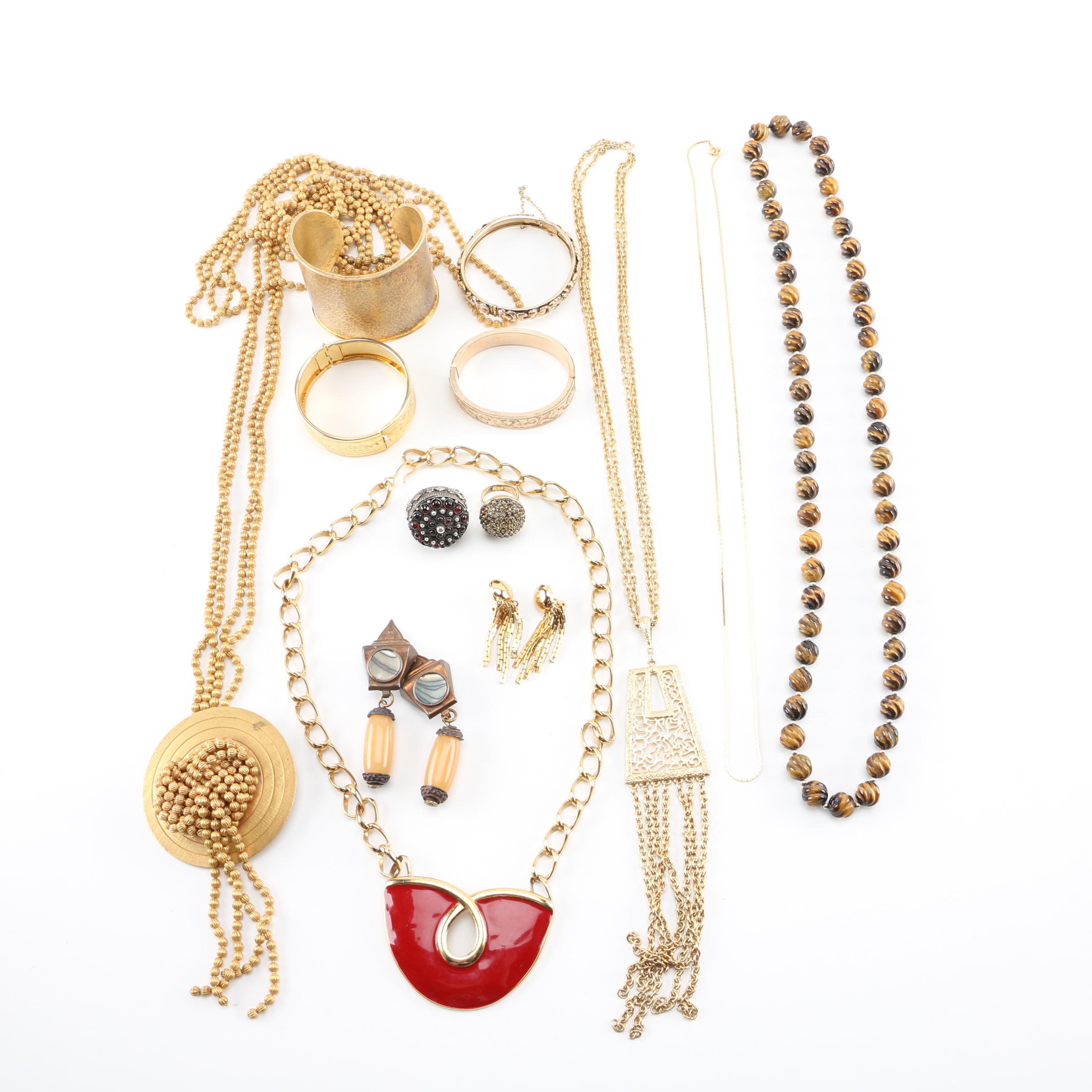 Gold Tone Costume Jewelry