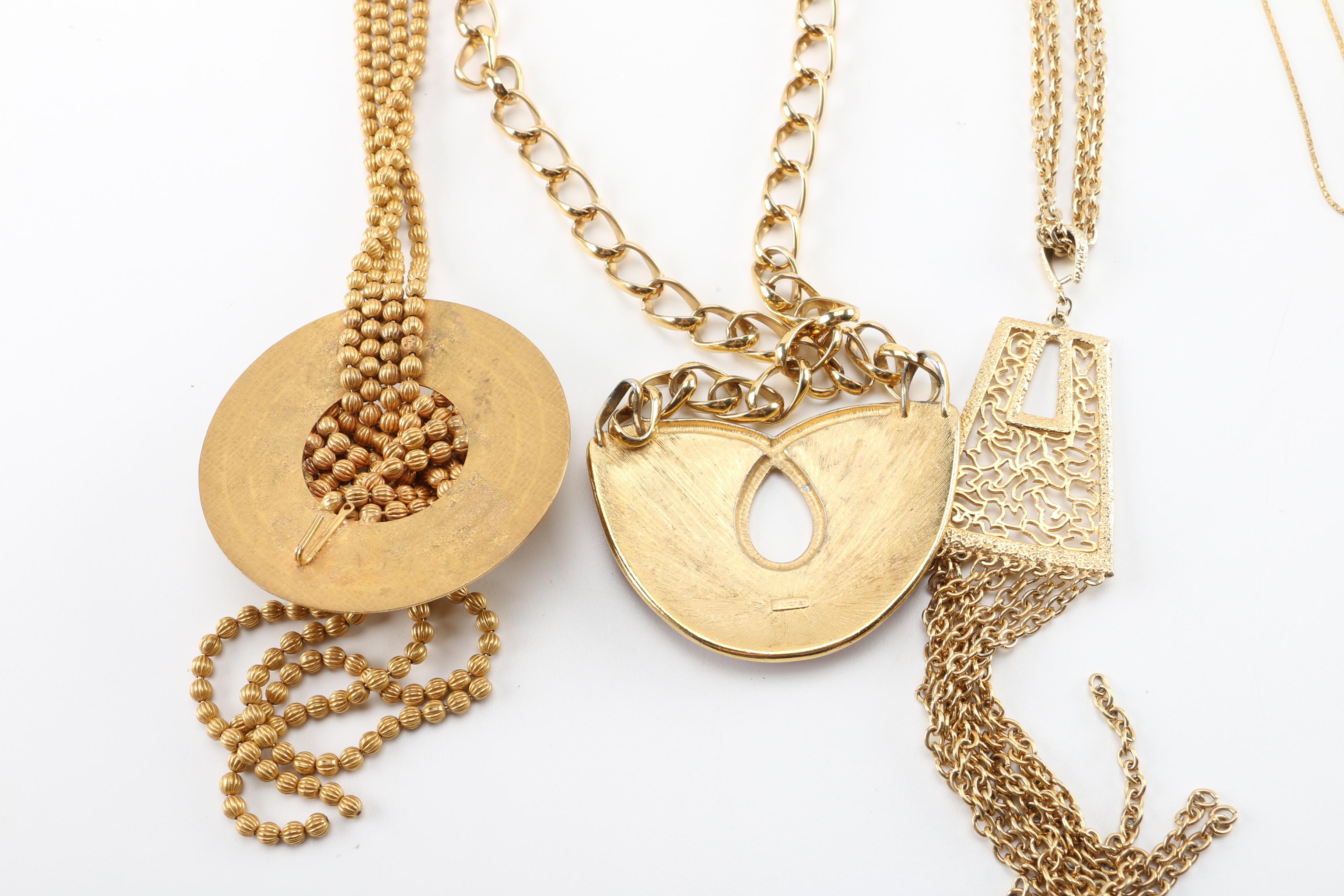 Gold Tone Costume Jewelry