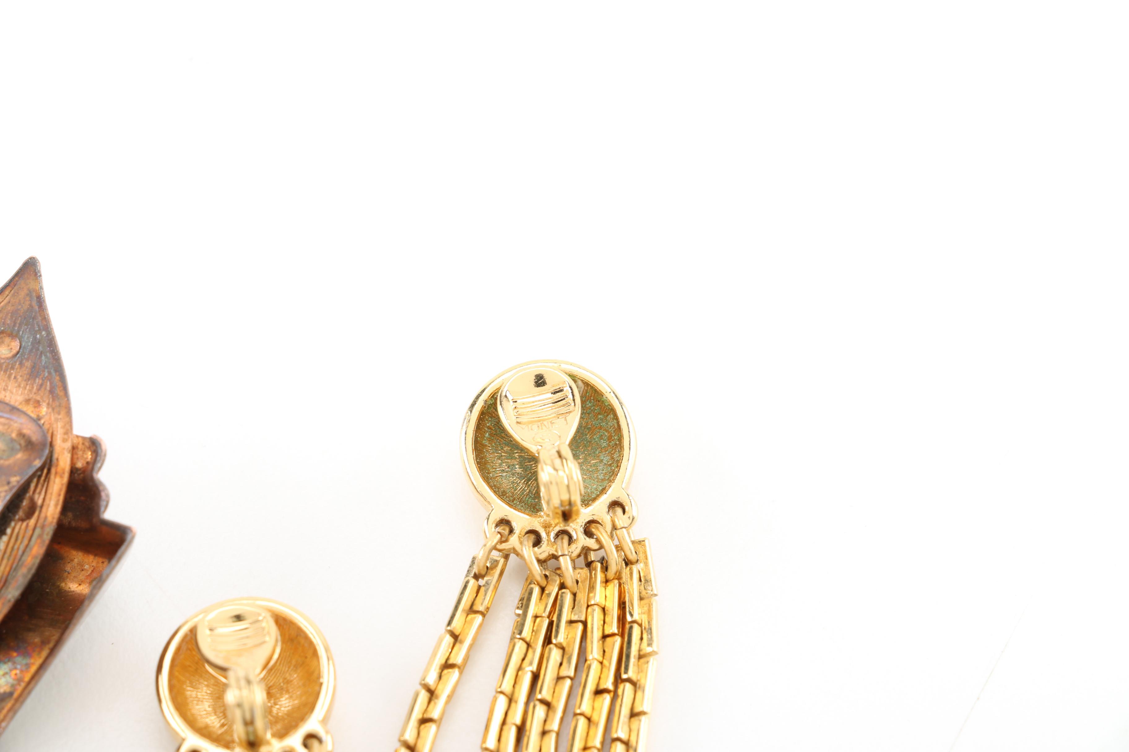 Gold Tone Costume Jewelry