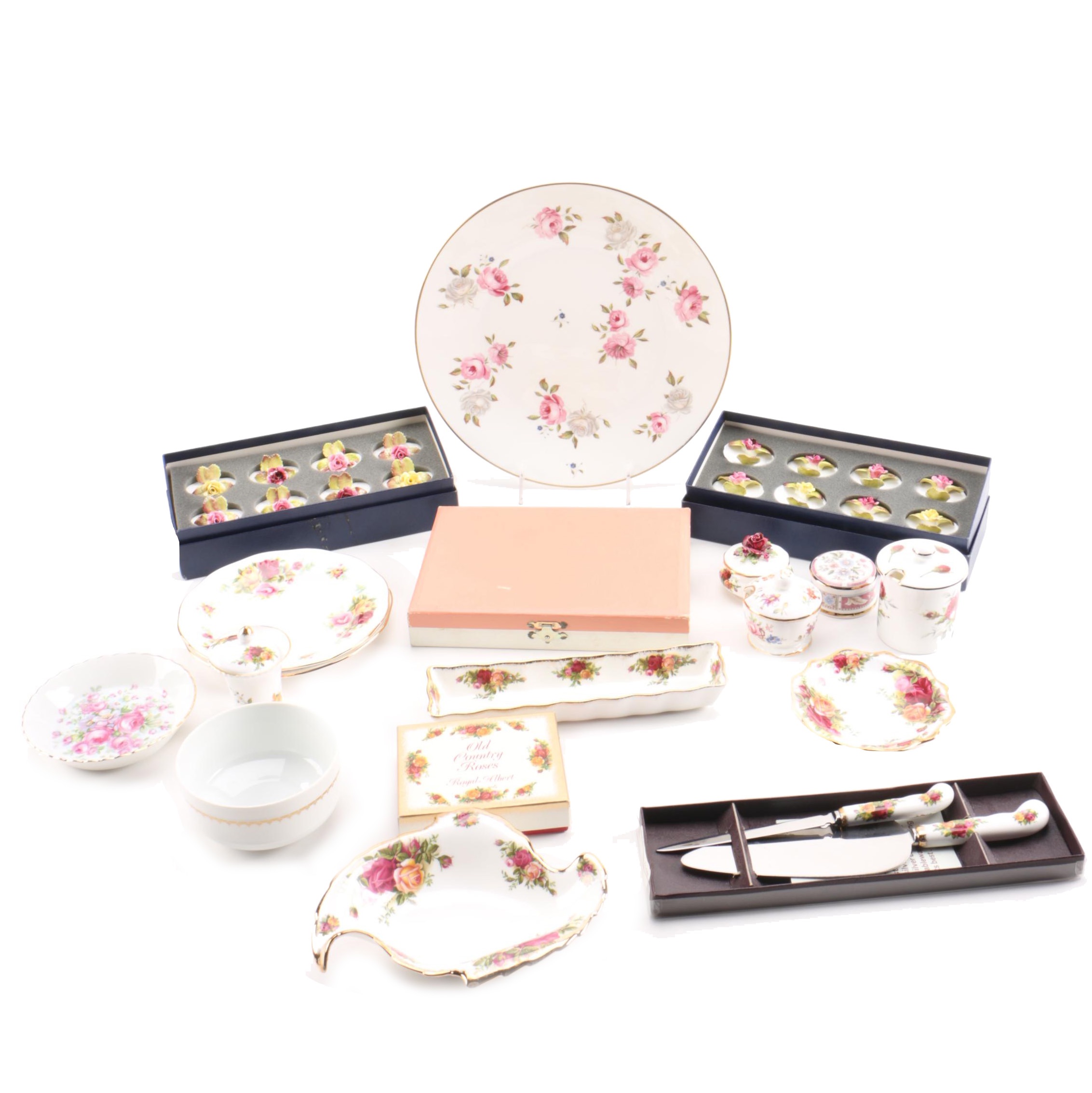 English Bone China Tableware Accents and Utensils