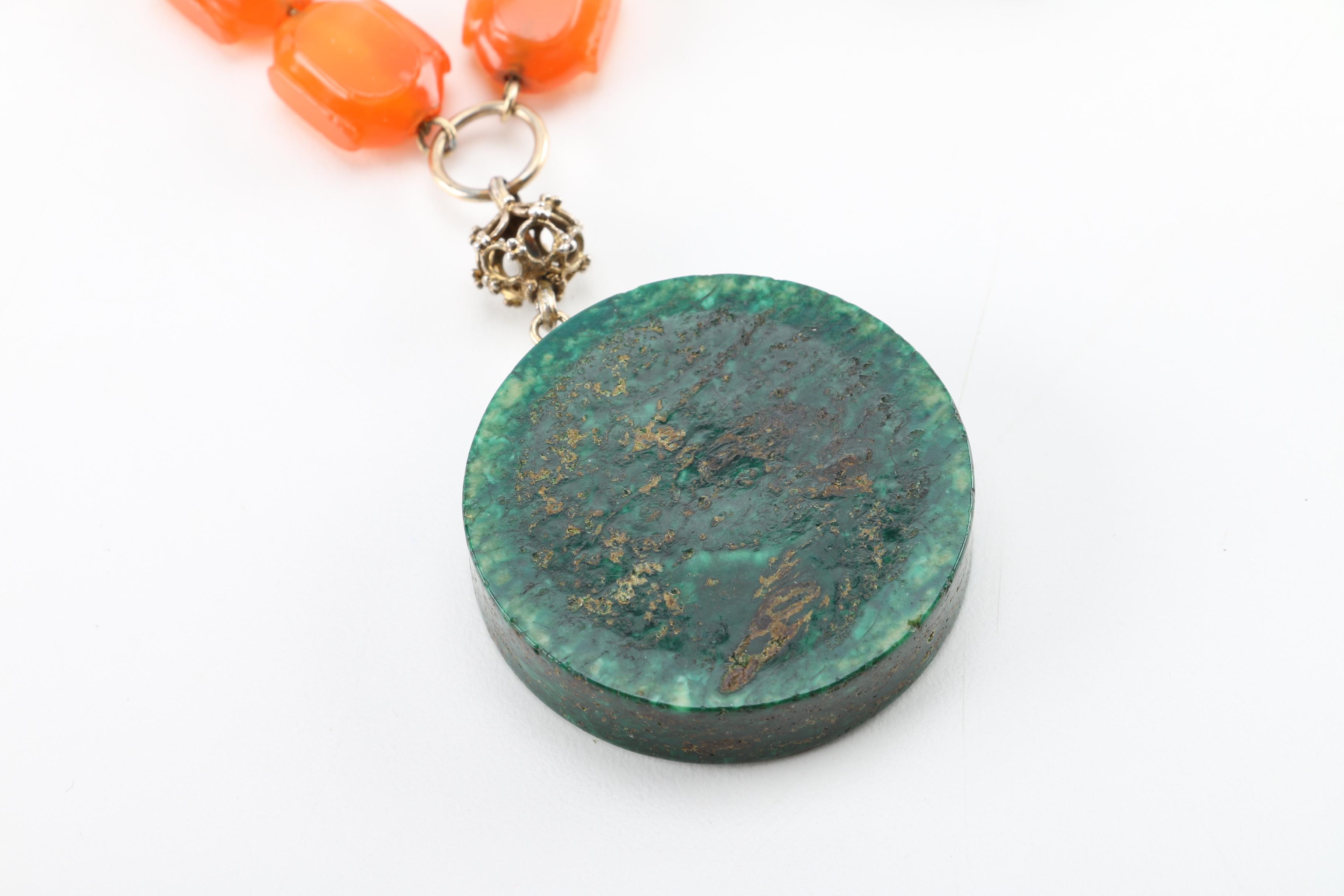 Assortment of Costume Stone Jewelry