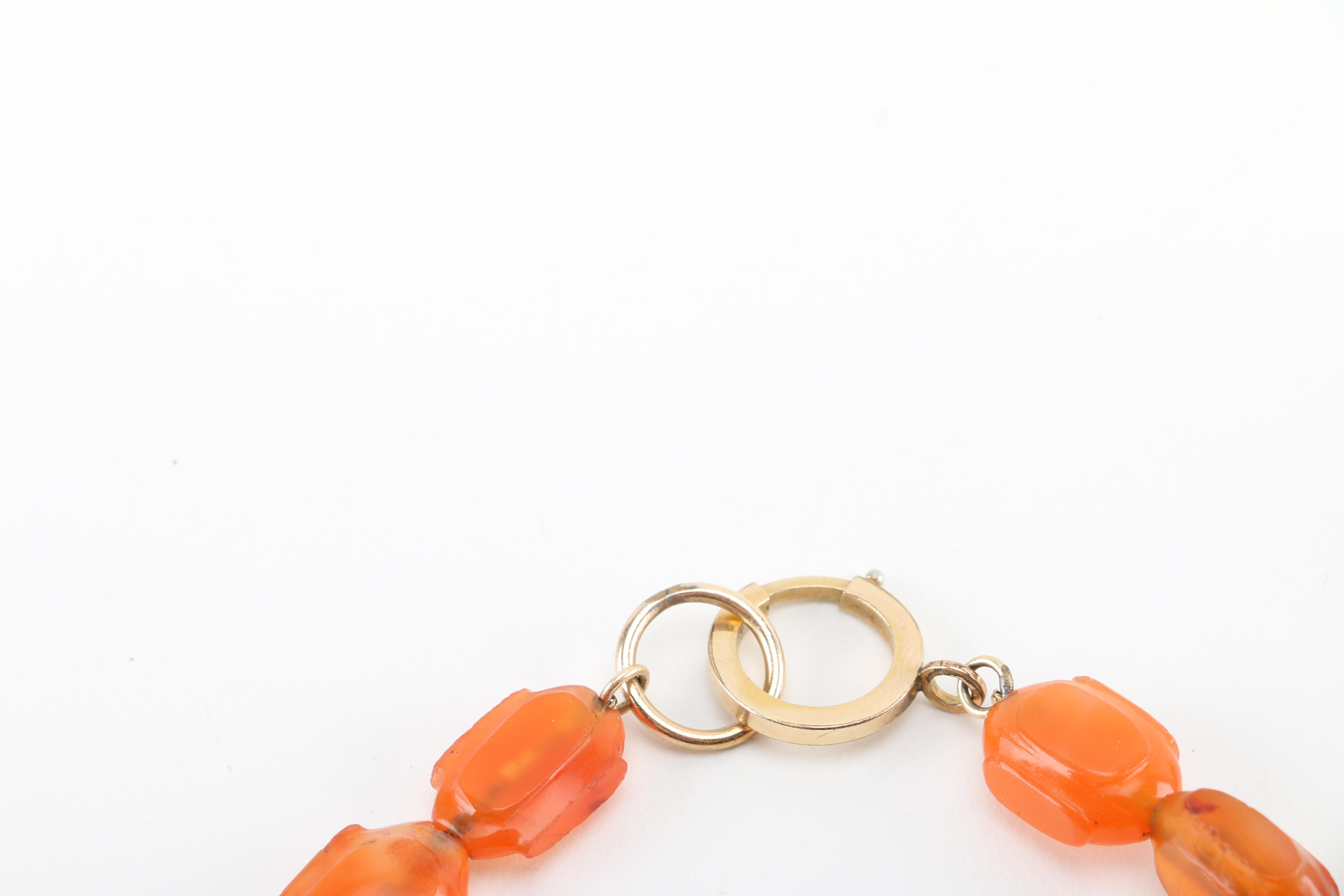 Assortment of Costume Stone Jewelry