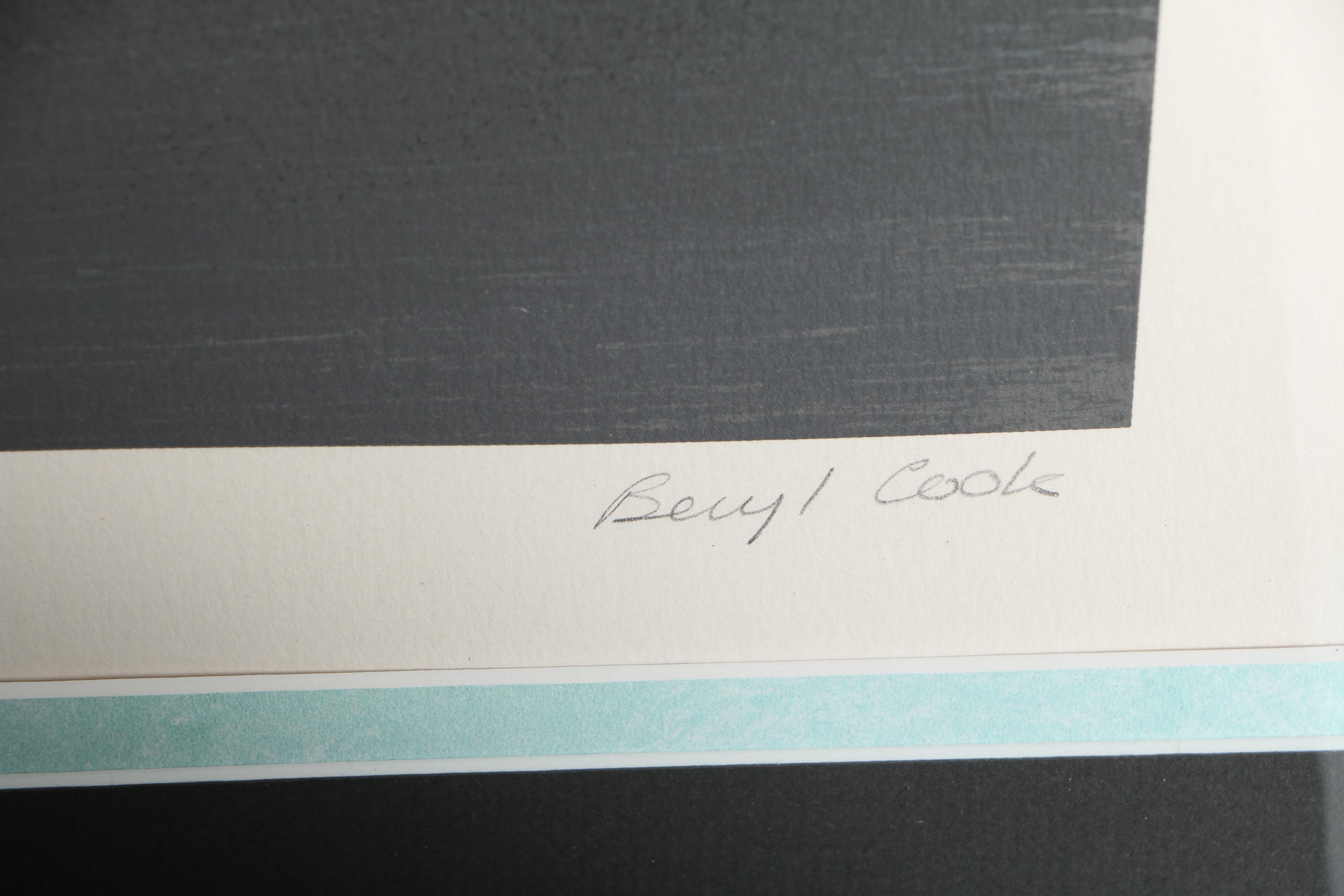 Beryl Cook Limited Edition Giclée After Painting "Girls in a Taxi"