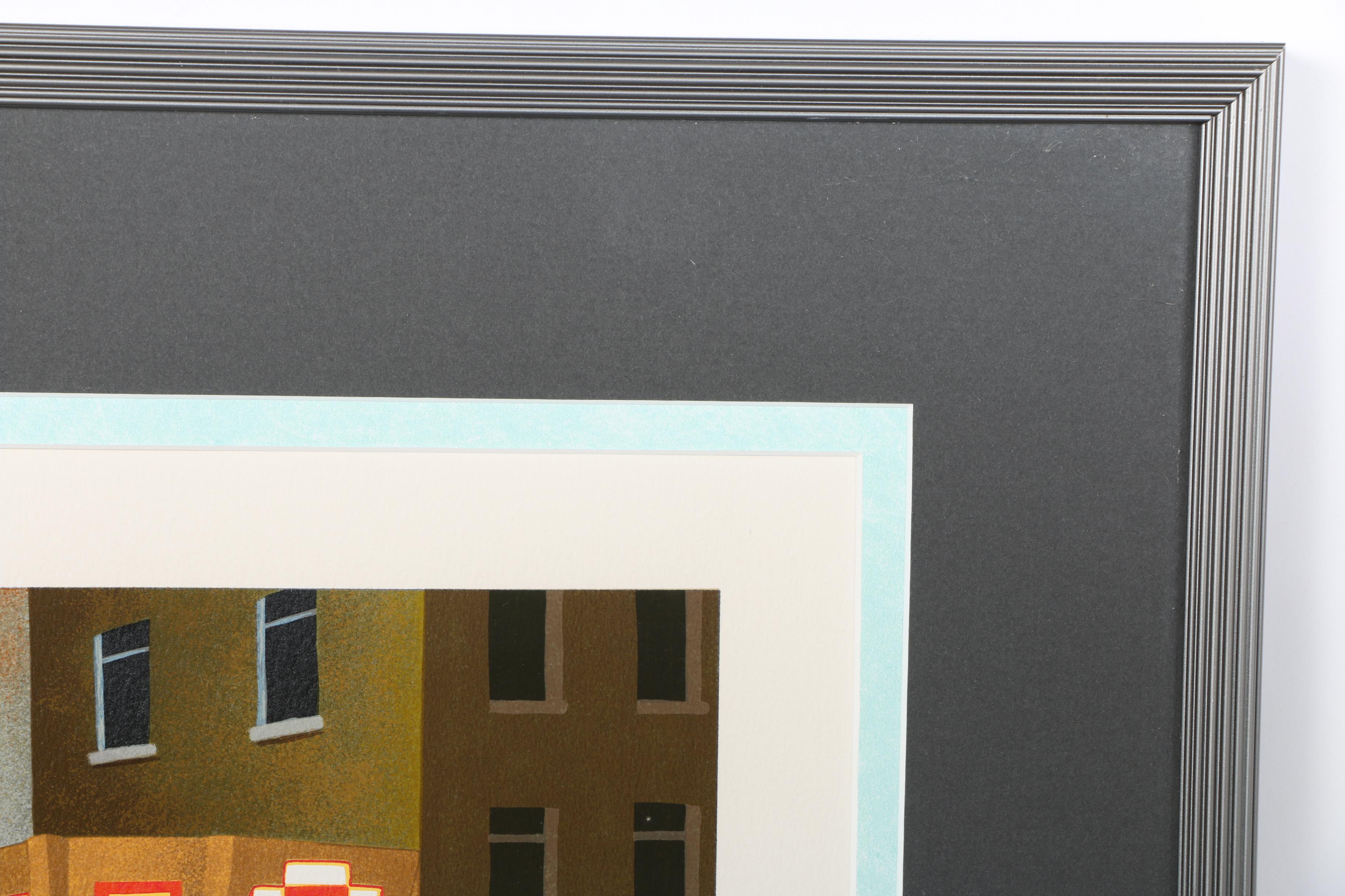 Beryl Cook Limited Edition Giclée After Painting "Girls in a Taxi"