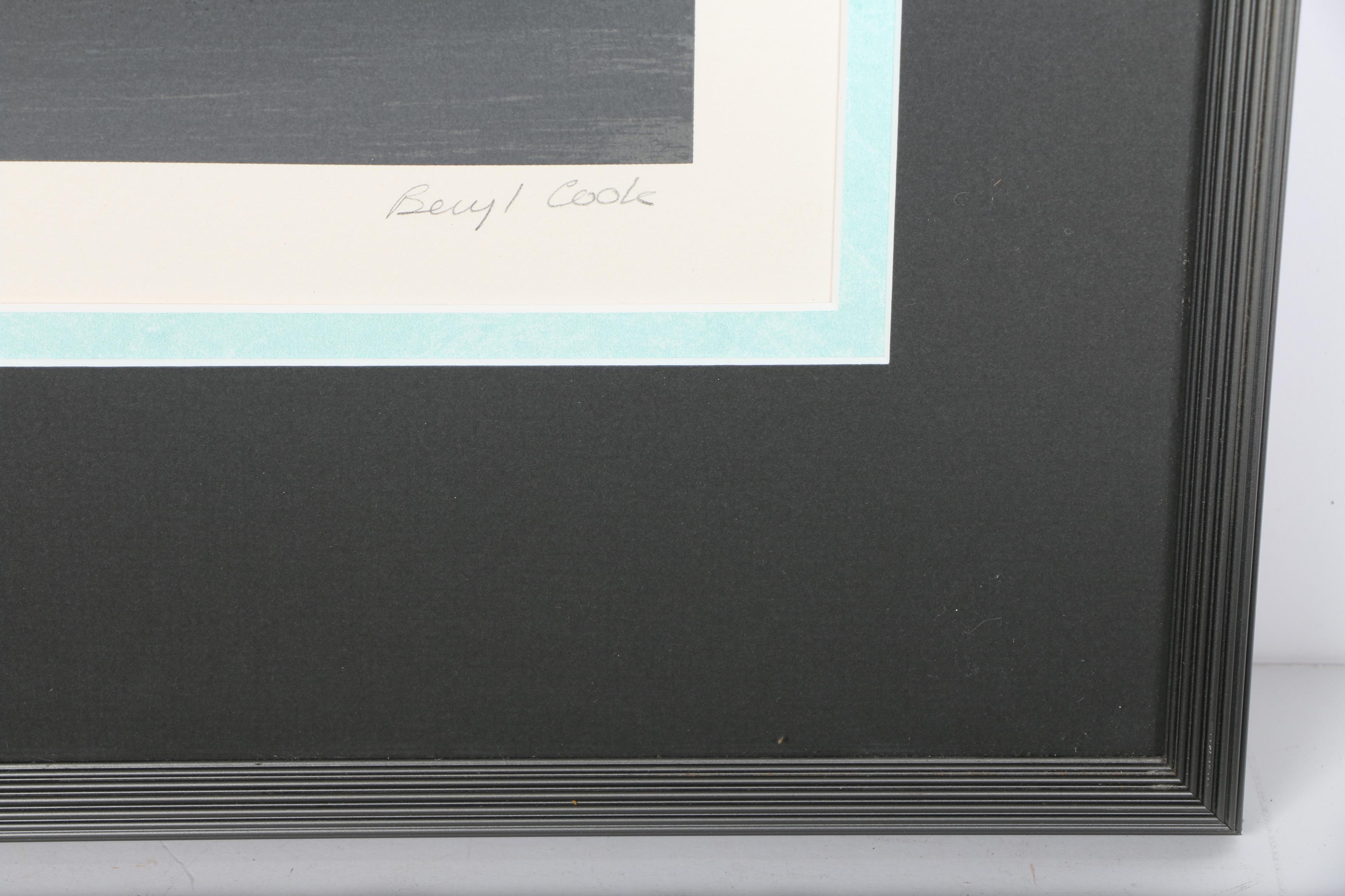 Beryl Cook Limited Edition Giclée After Painting "Girls in a Taxi"