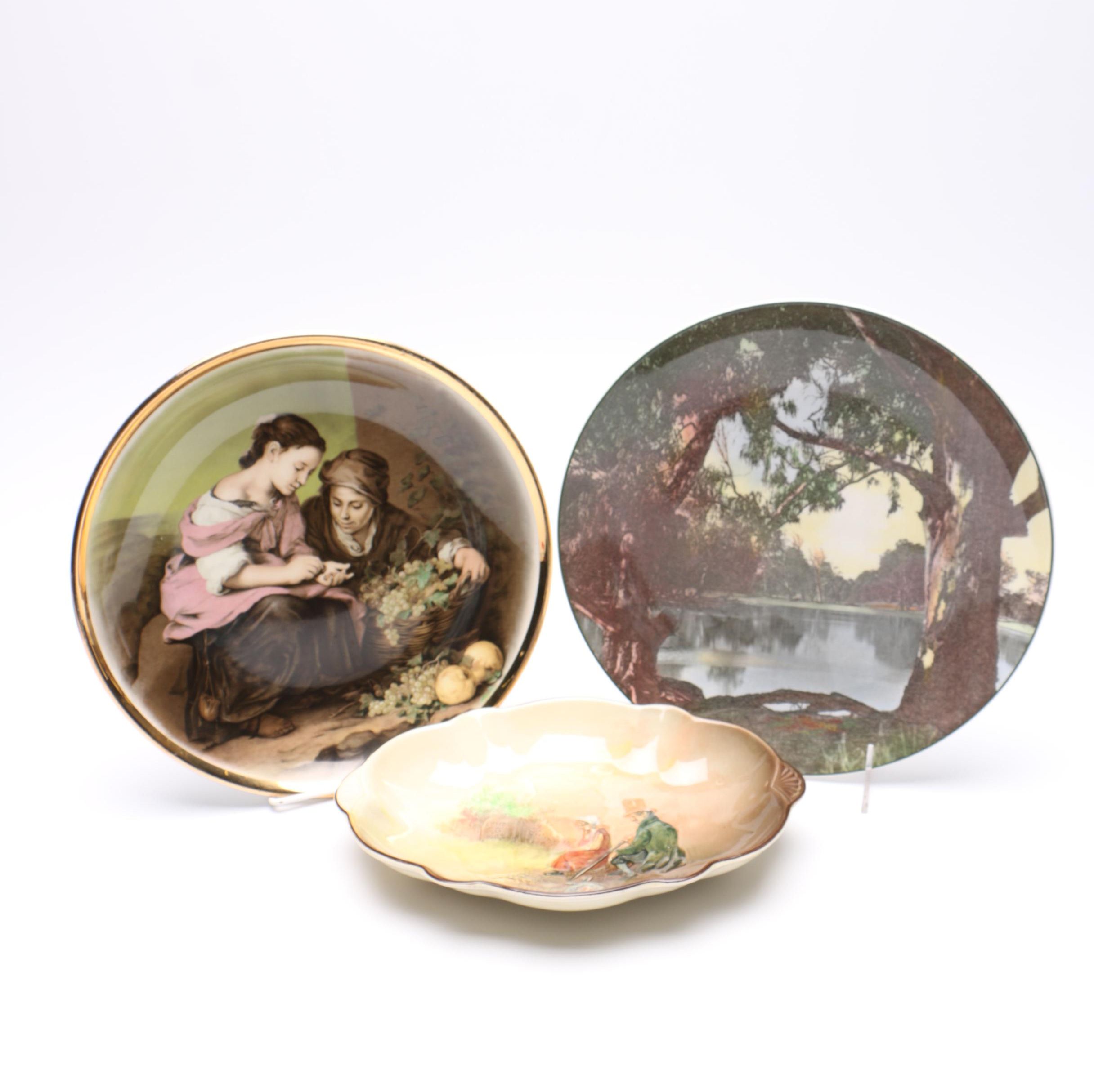 Plates Featuring Royal Doulton and Lord Nelson