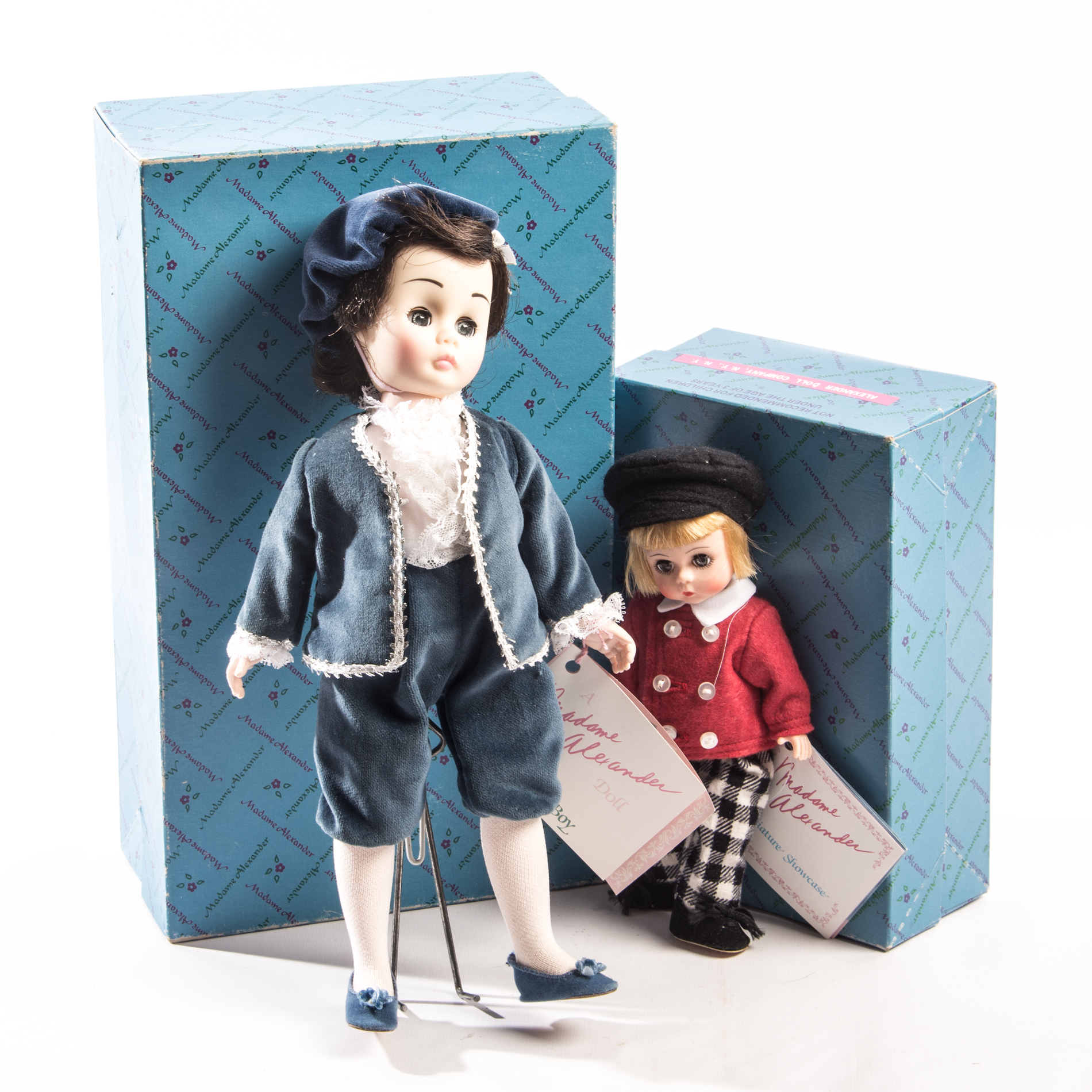 Madame Alexander Dolls "Blue Boy" and "Tommy Snooks"