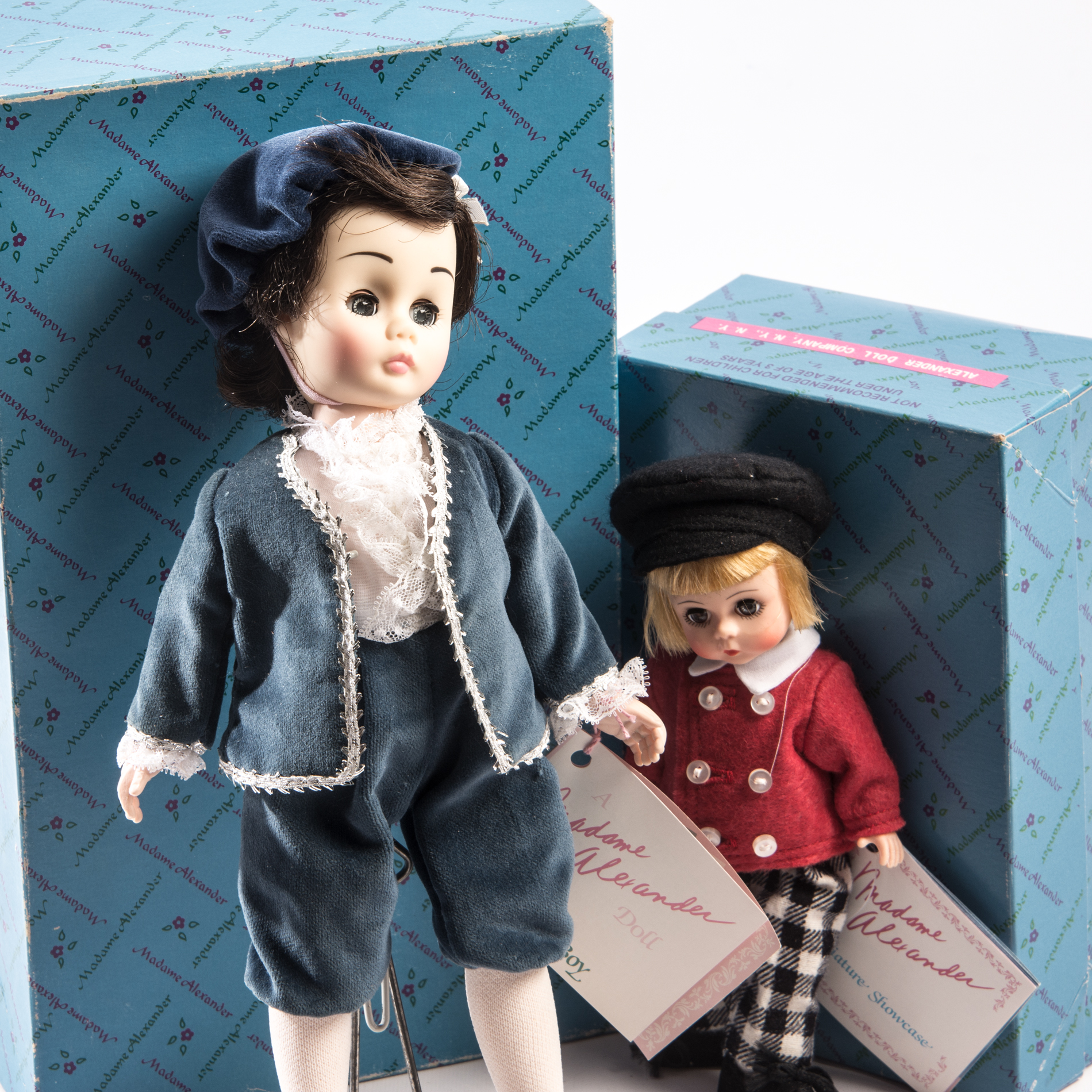 Madame Alexander Dolls "Blue Boy" and "Tommy Snooks"