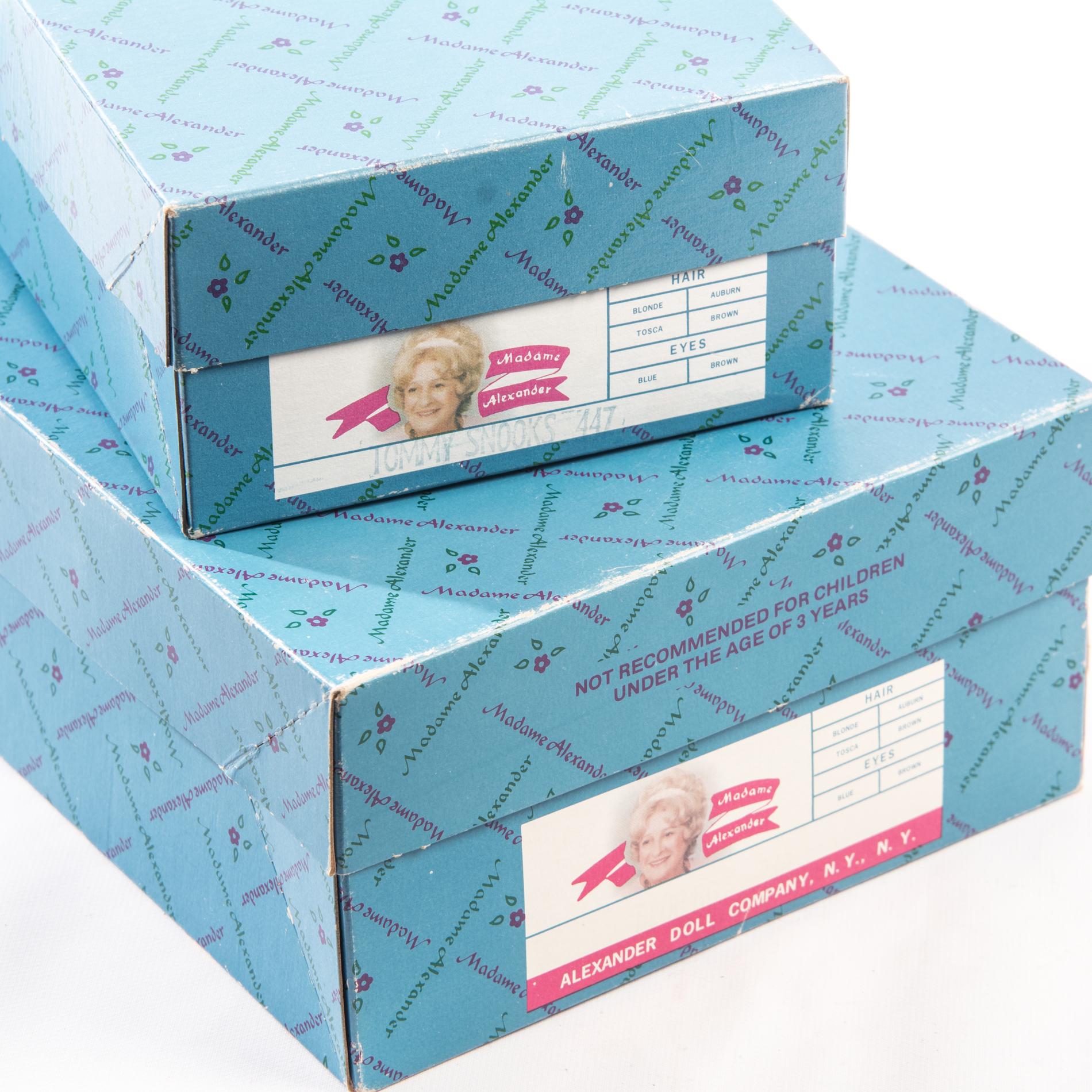 Madame Alexander Dolls "Blue Boy" and "Tommy Snooks"