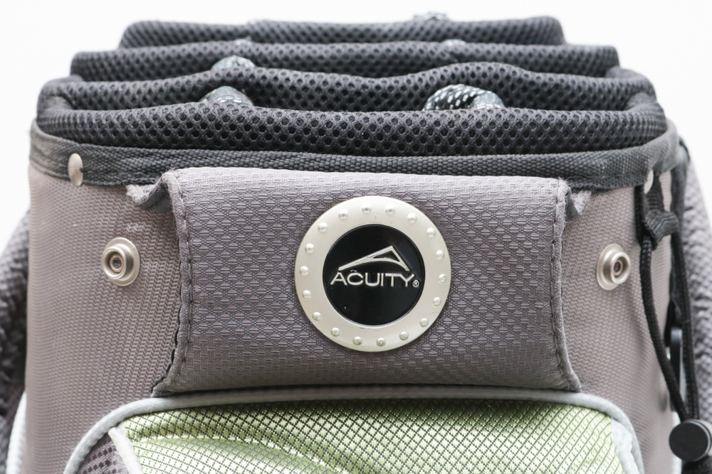 Acuity Two Wheel Golf Push Pull Cart with Golf Equipment