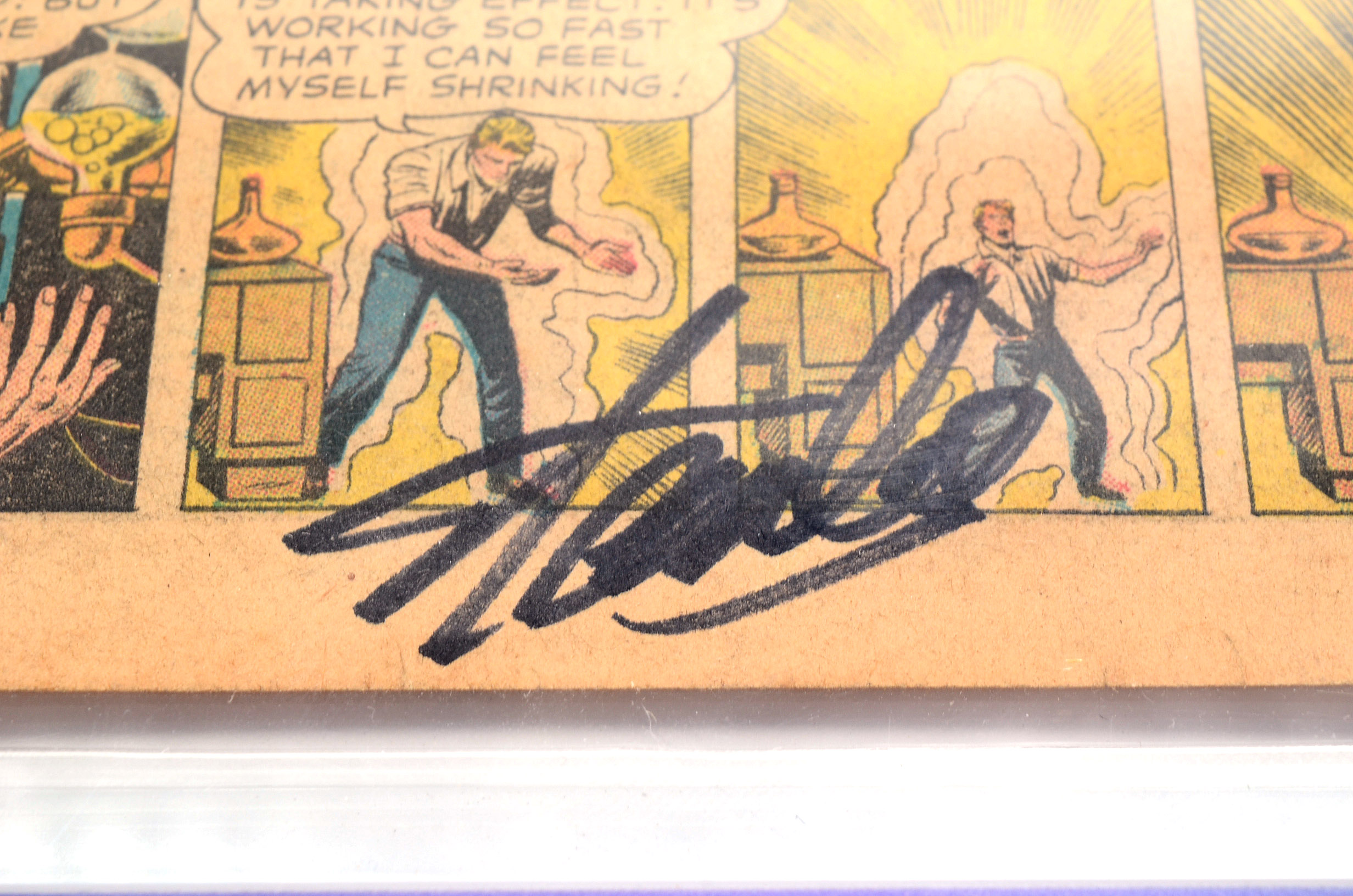 Stan Lee Signed Sealed "Tales to Astonish" #35 First Page