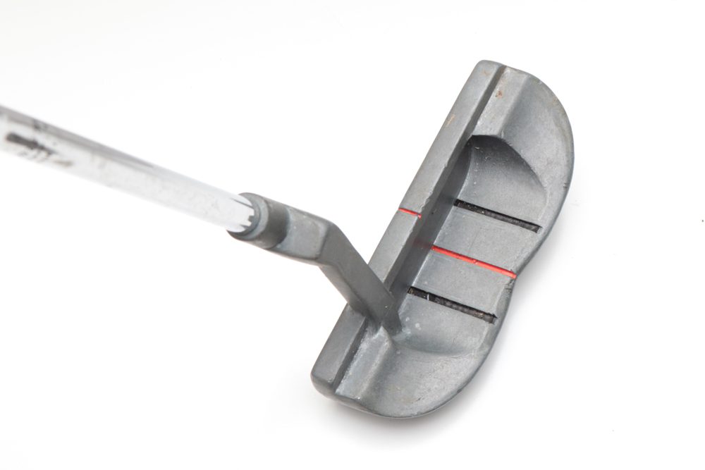 Foldable Two Wheel Push/Pull Wilson Golf Cart with Wilson Bag and Variety of Clubs