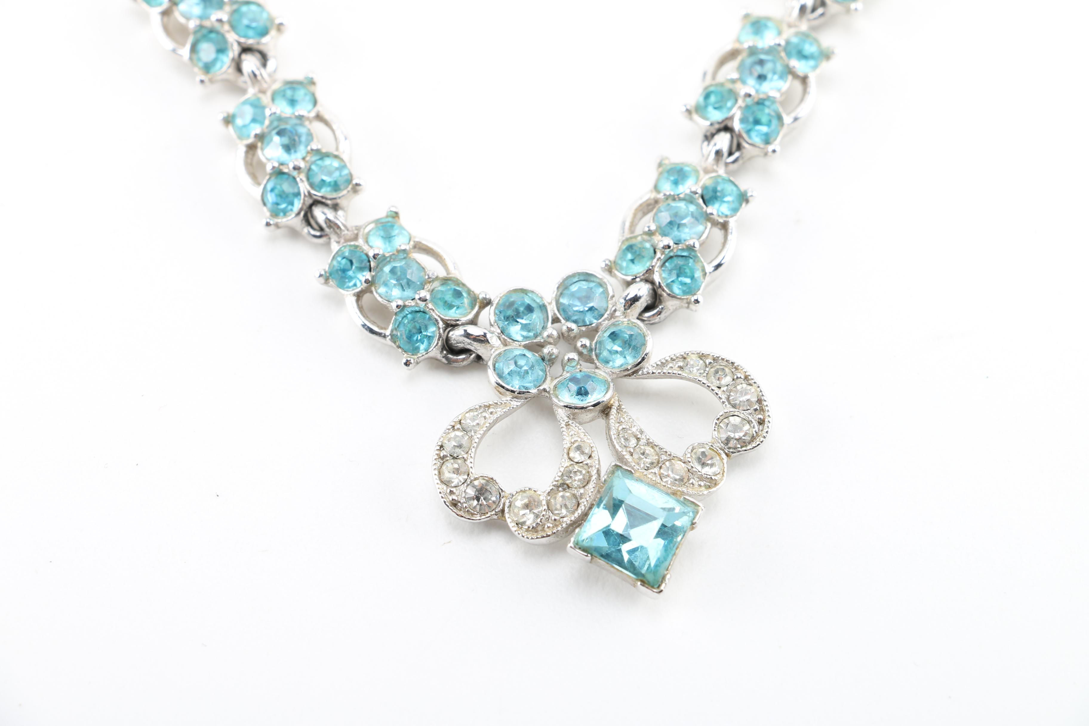 Weiss Brooch and Bogoff Necklace